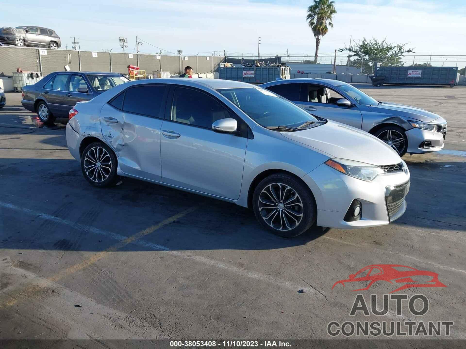 TOYOTA COROLLA 2016 - 2T1BURHE1GC632555