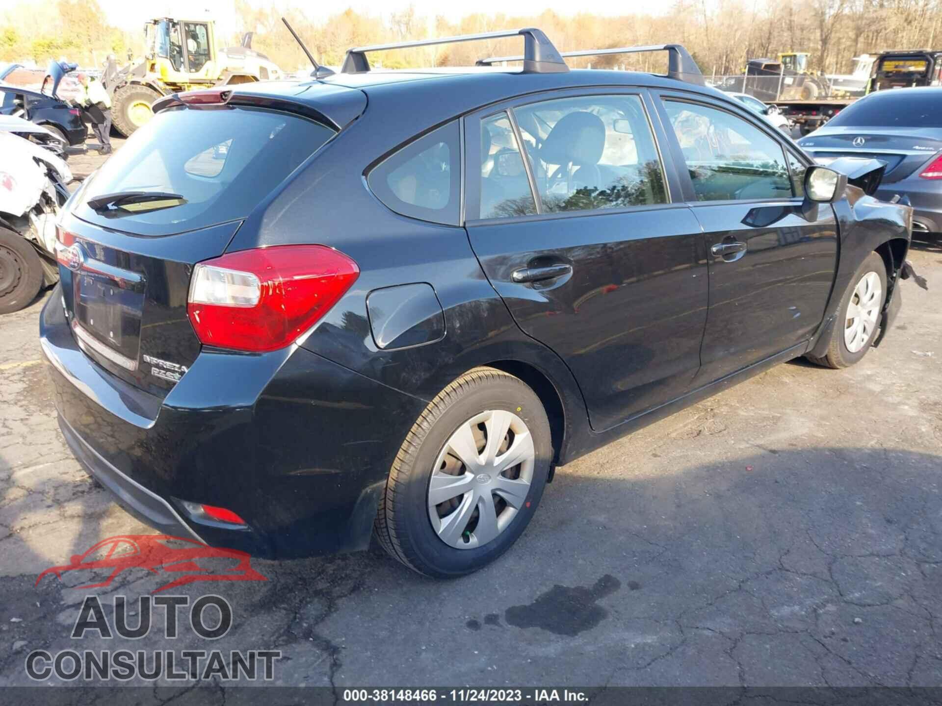 SUBARU IMPREZA 2016 - JF1GPAA64GH296077