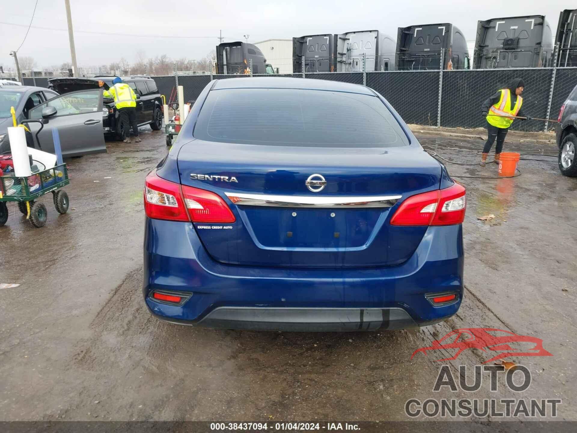 NISSAN SENTRA 2016 - 3N1AB7AP2GY327196