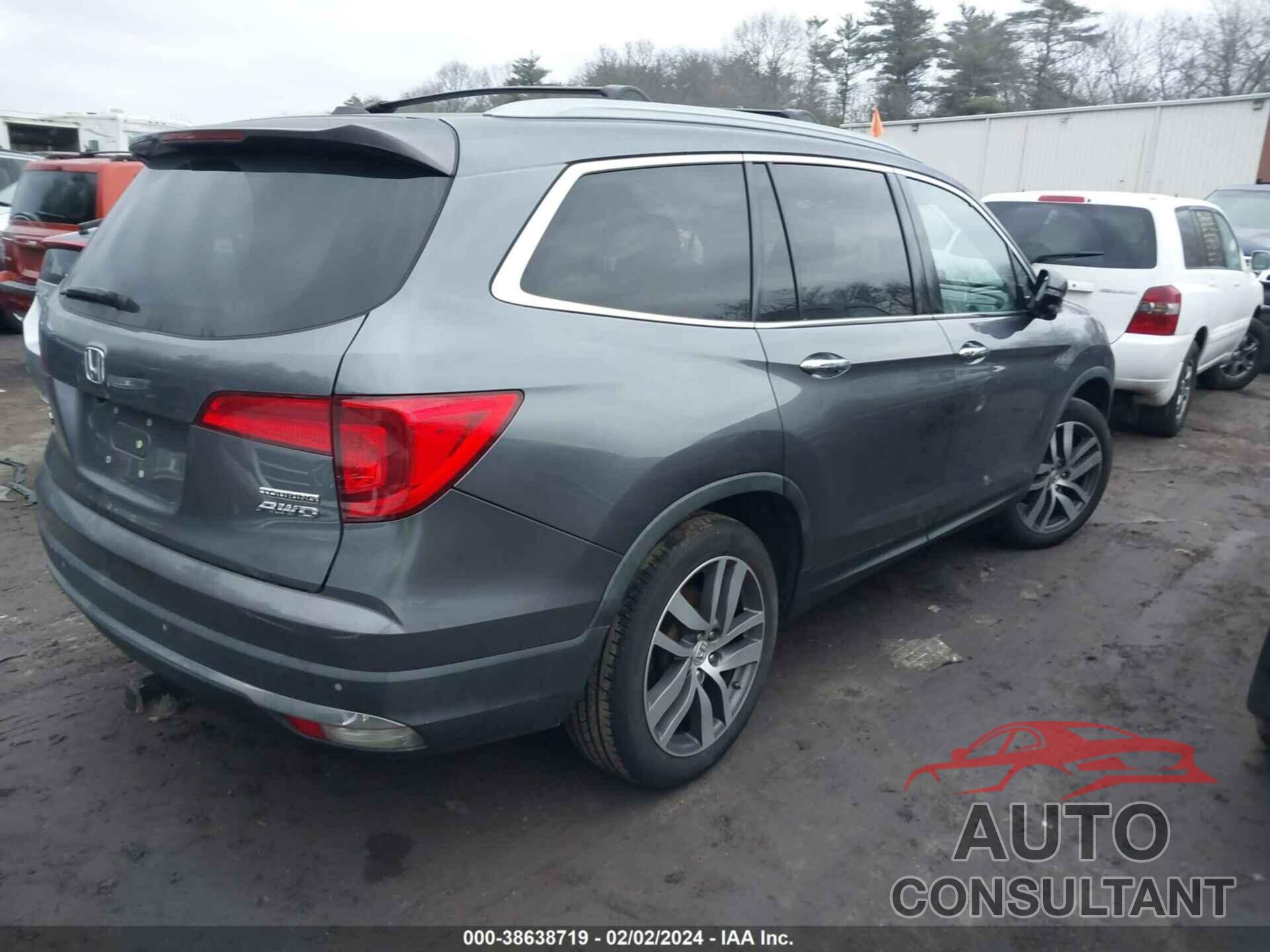 HONDA PILOT 2016 - 5FNYF6H90GB116897