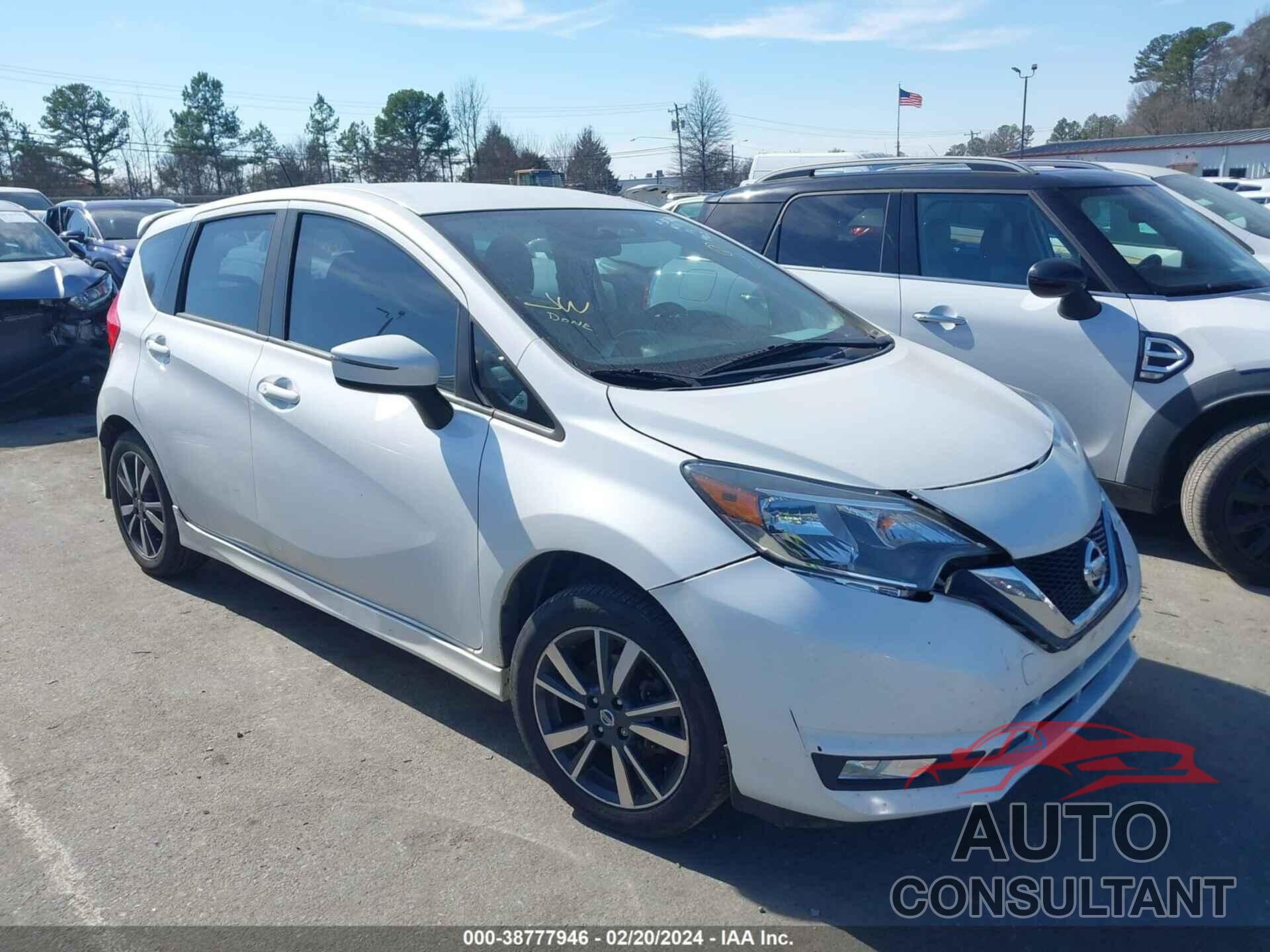 NISSAN VERSA NOTE 2018 - 3N1CE2CP9JL354903