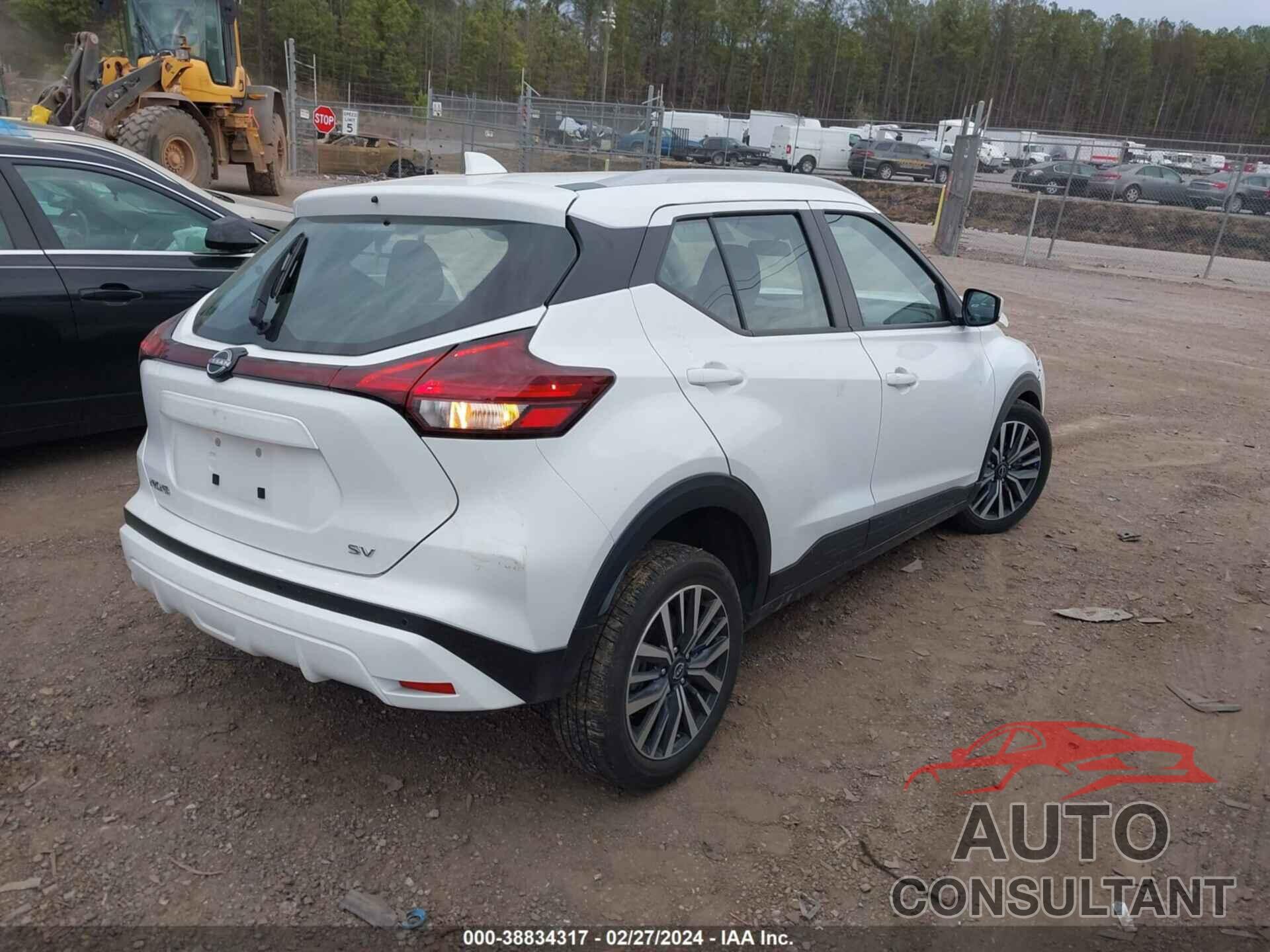 NISSAN KICKS 2022 - 3N1CP5CV6NL490647