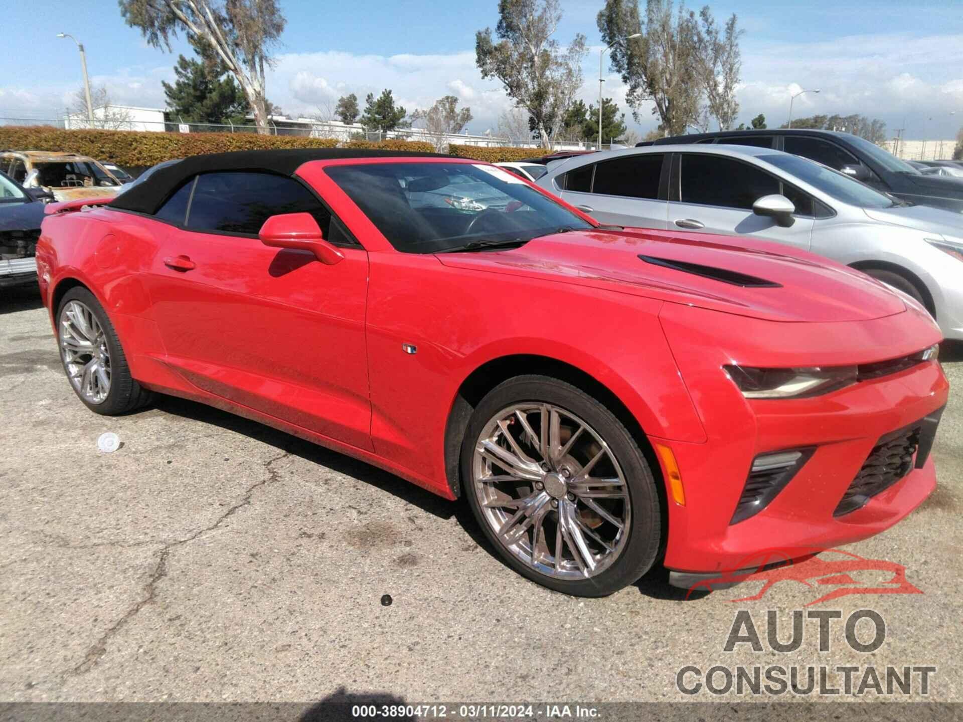 CHEVROLET CAMARO 2017 - 1G1FF3D79H0164630