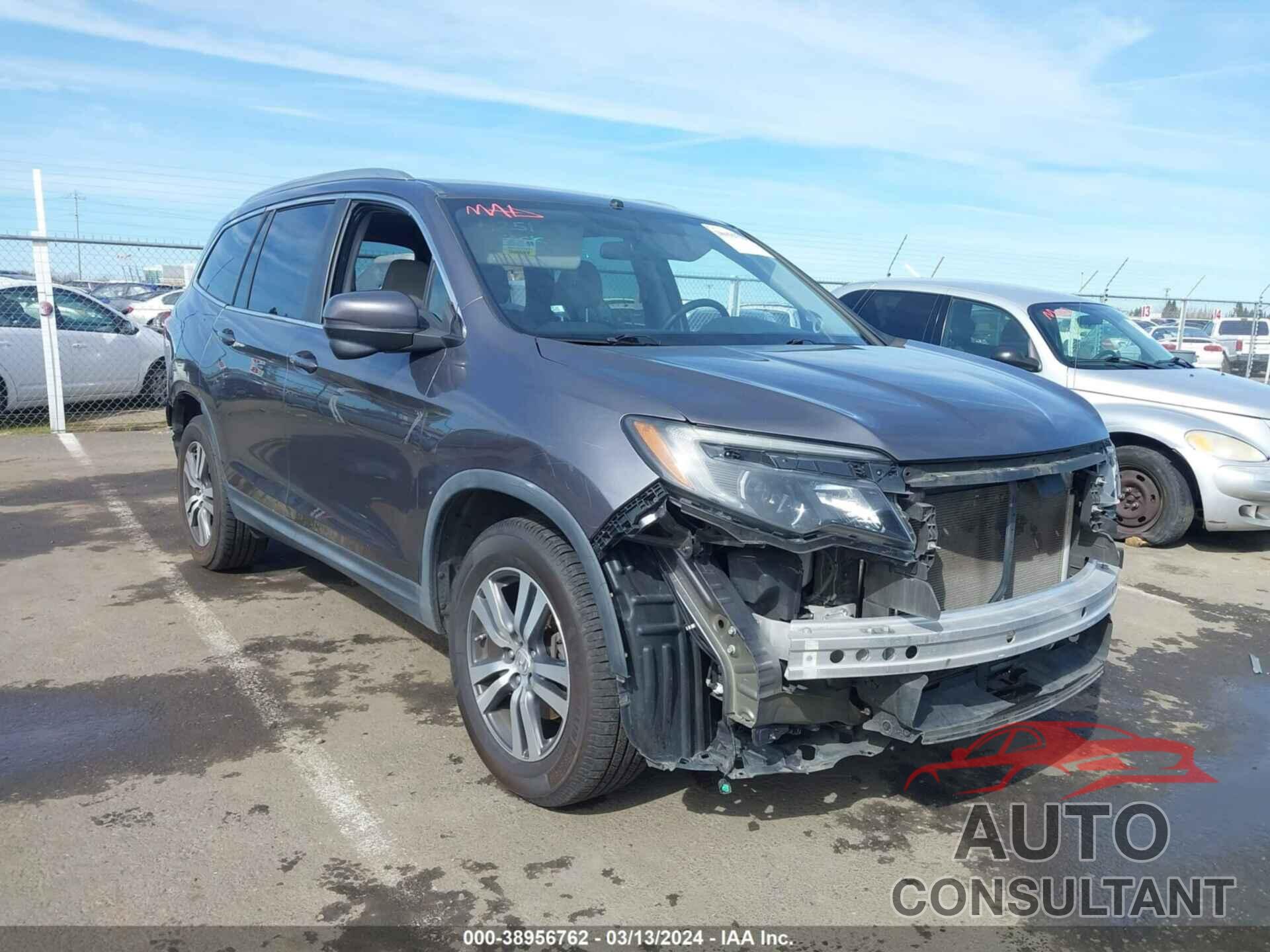 HONDA PILOT 2016 - 5FNYF5H31GB001425