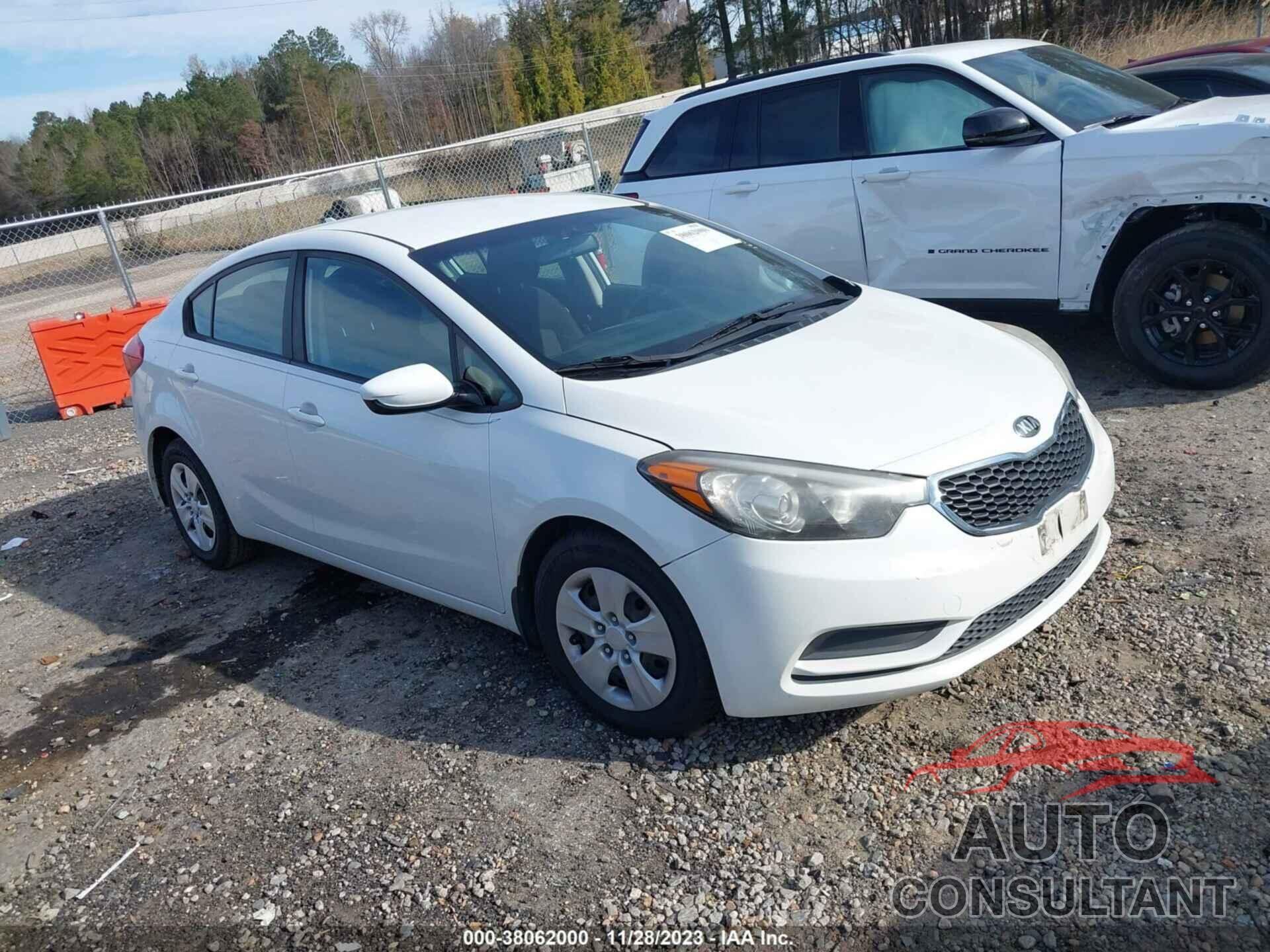 KIA FORTE 2016 - KNAFK4A6XG5588059