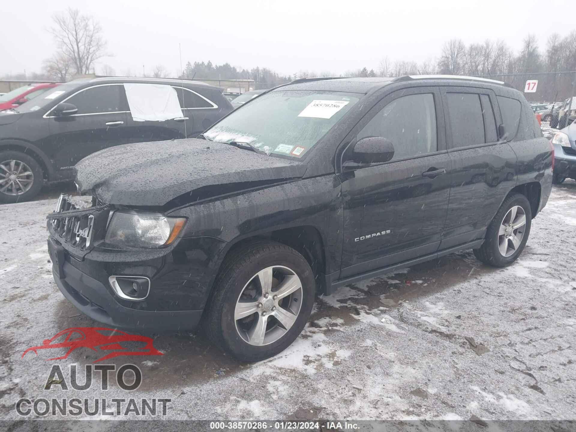 JEEP COMPASS 2017 - 1C4NJDEB9HD193077