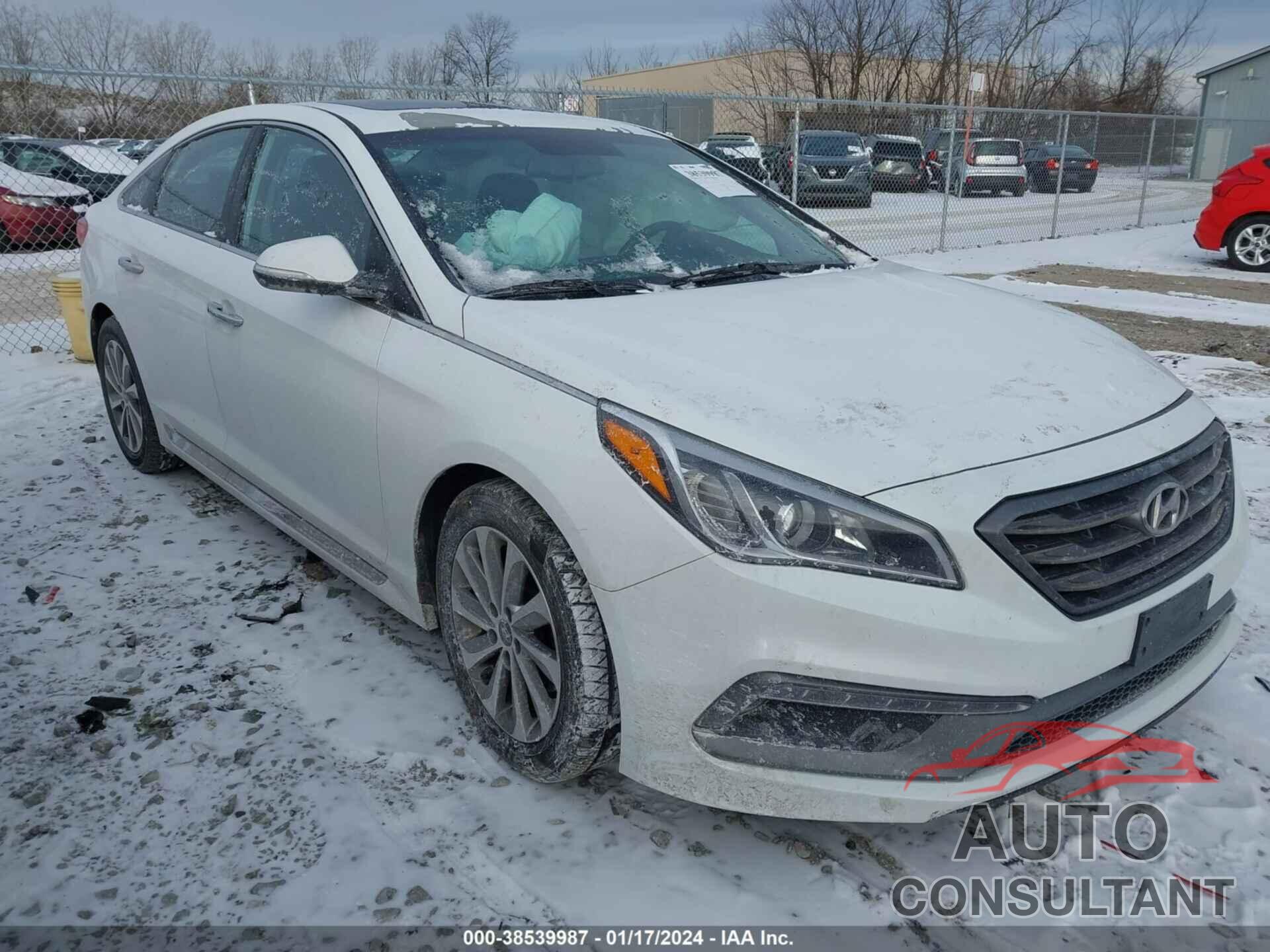HYUNDAI SONATA 2017 - 5NPE34AF5HH591688