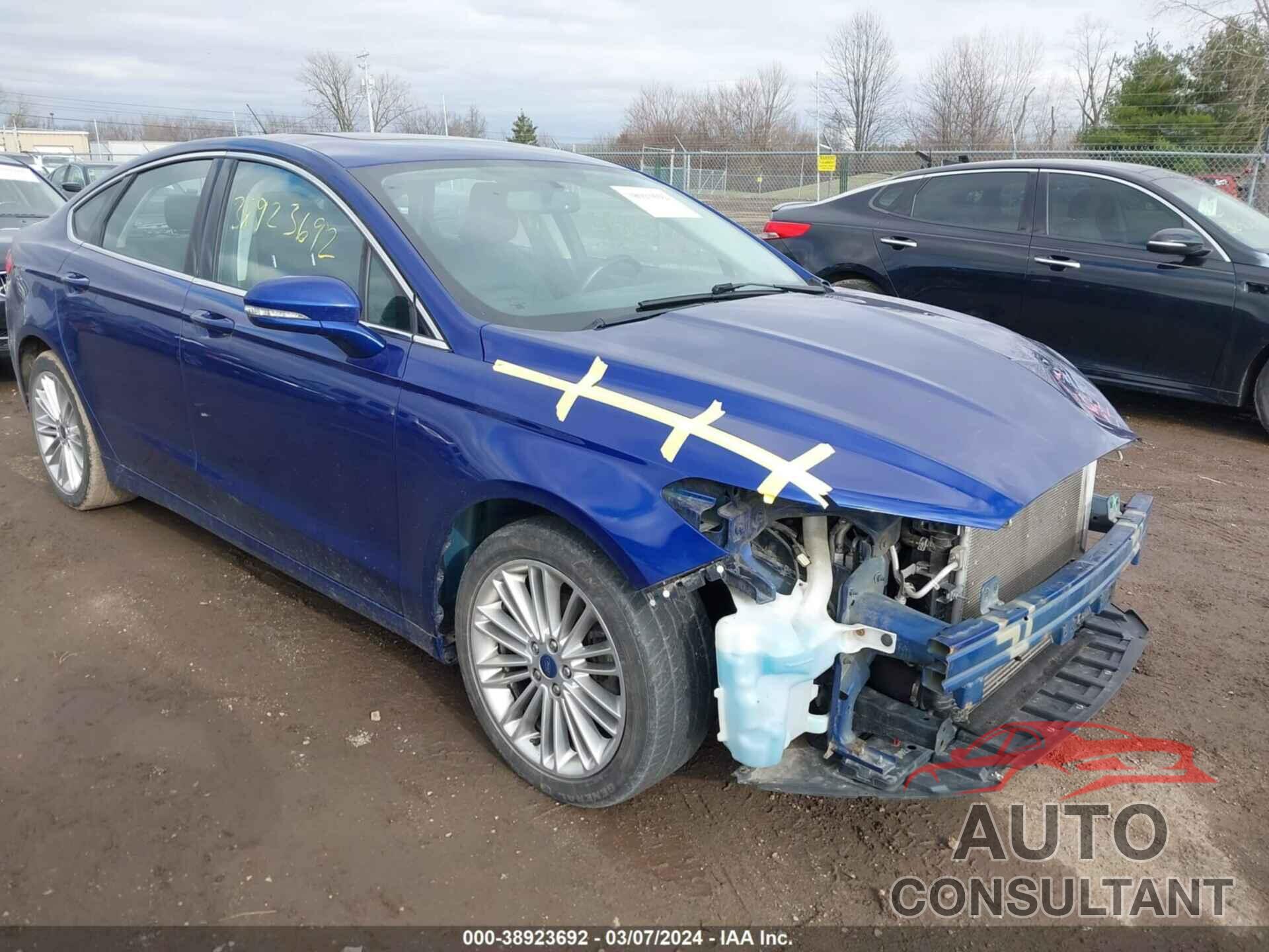 FORD FUSION 2016 - 3FA6P0H9XGR198675