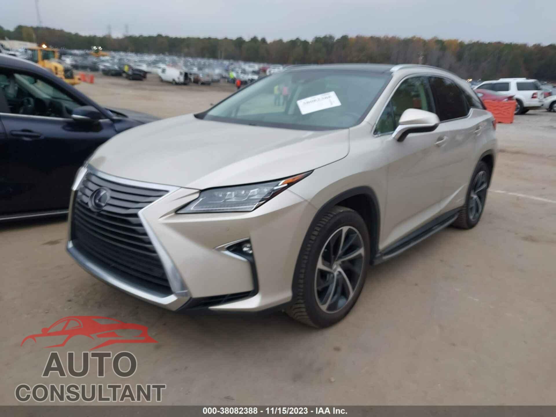 LEXUS RX 450H 2017 - 2T2BGMCA7HC014894