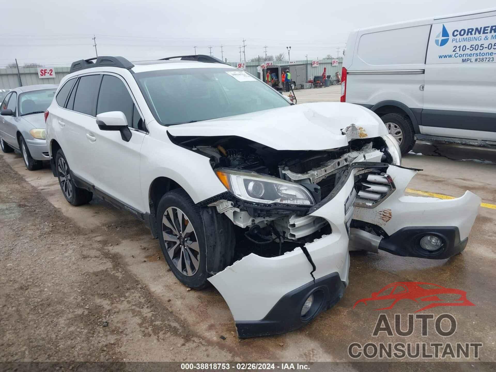 SUBARU OUTBACK 2017 - 4S4BSENC2H3366681