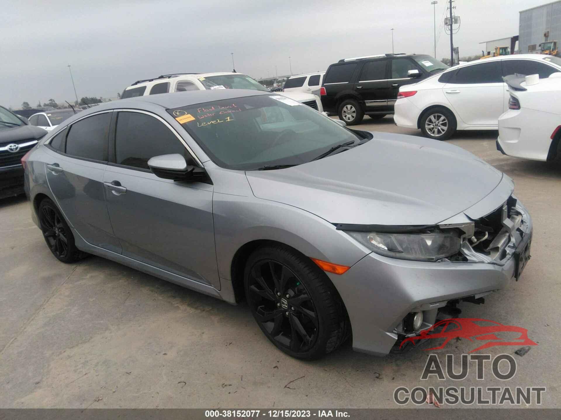 HONDA CIVIC 2019 - 19XFC2F84KE013225