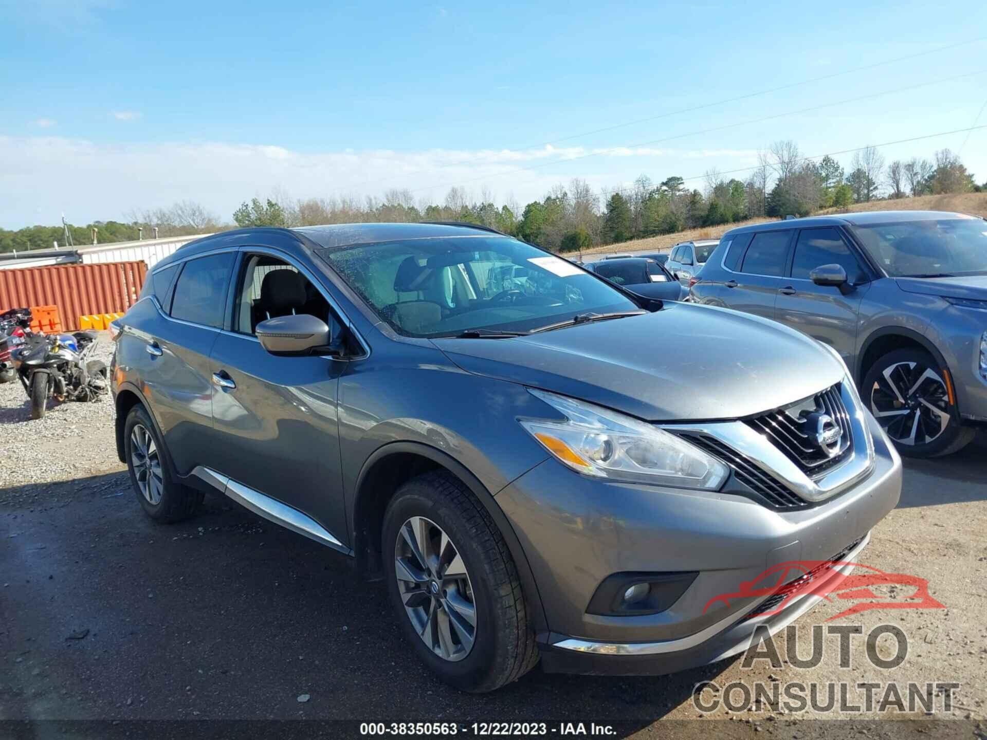 NISSAN MURANO 2017 - 5N1AZ2MH3HN175228