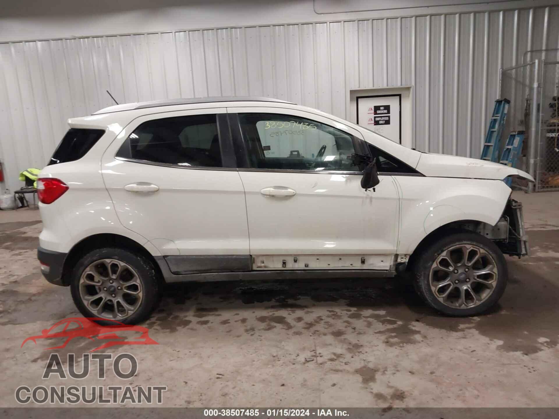FORD ECOSPORT 2019 - MAJ6S3KL9KC254522