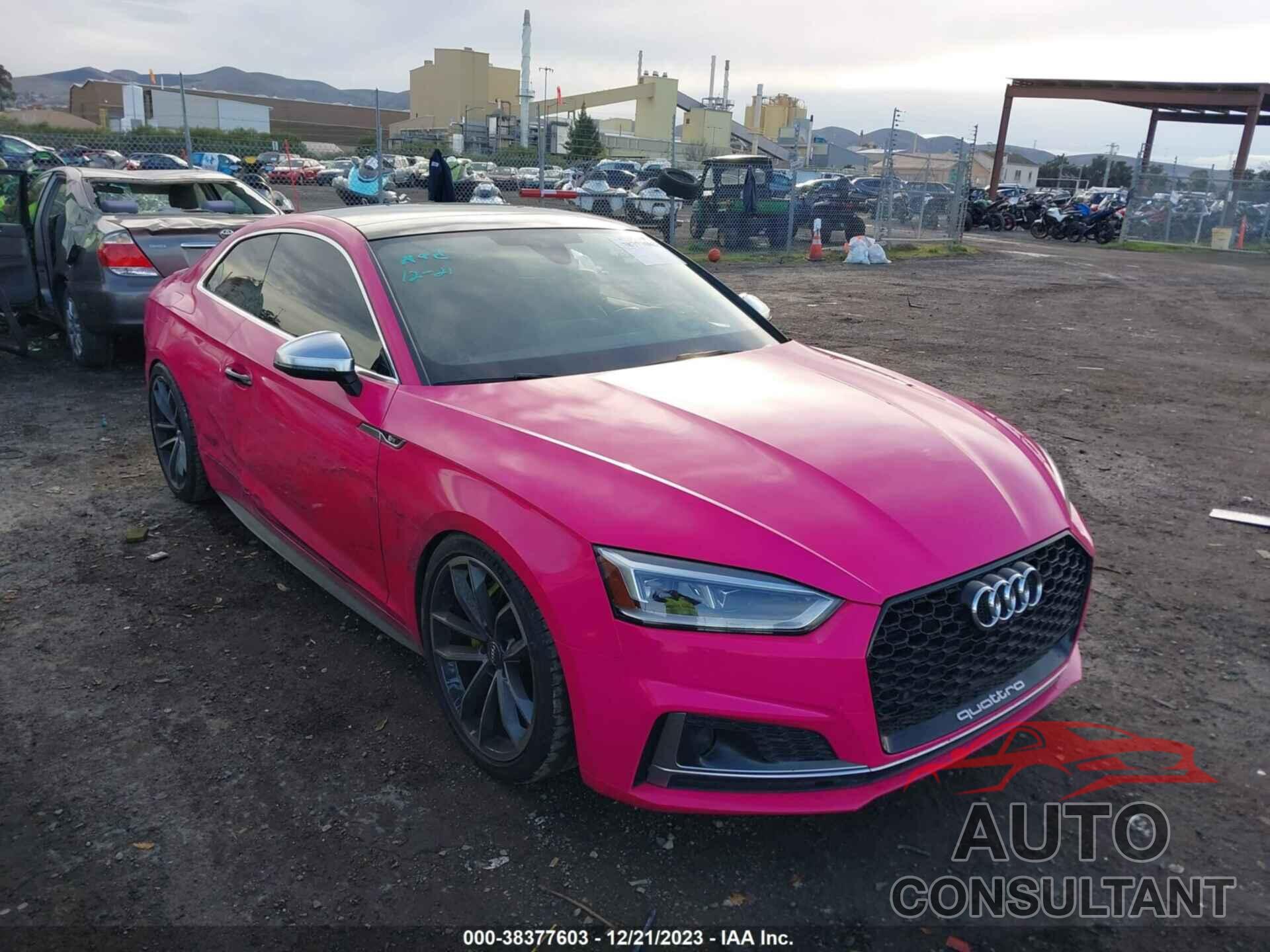 AUDI S5 2018 - WAUR4AF5XJA082378