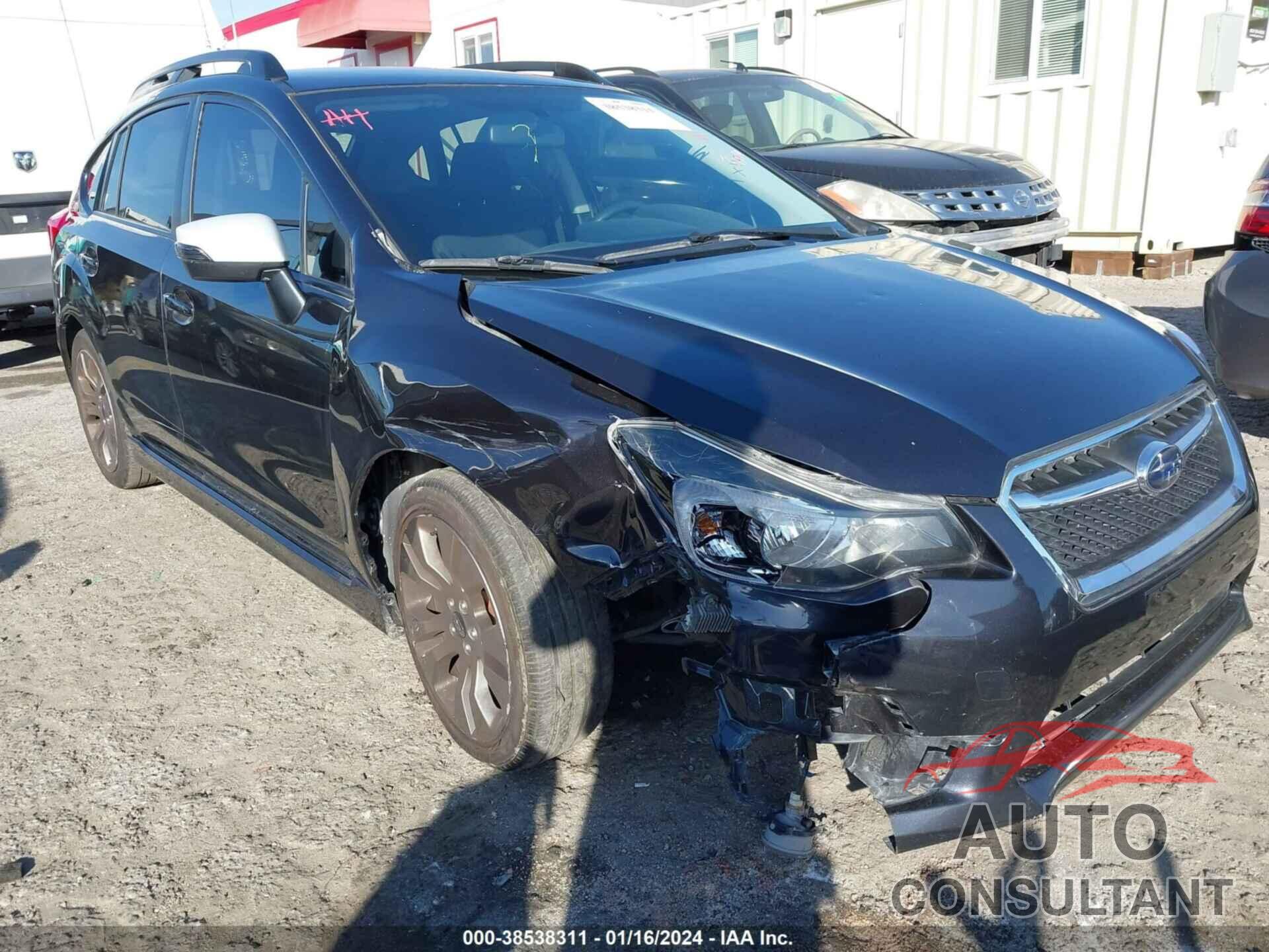 SUBARU IMPREZA 2016 - JF1GPAP63G8318514