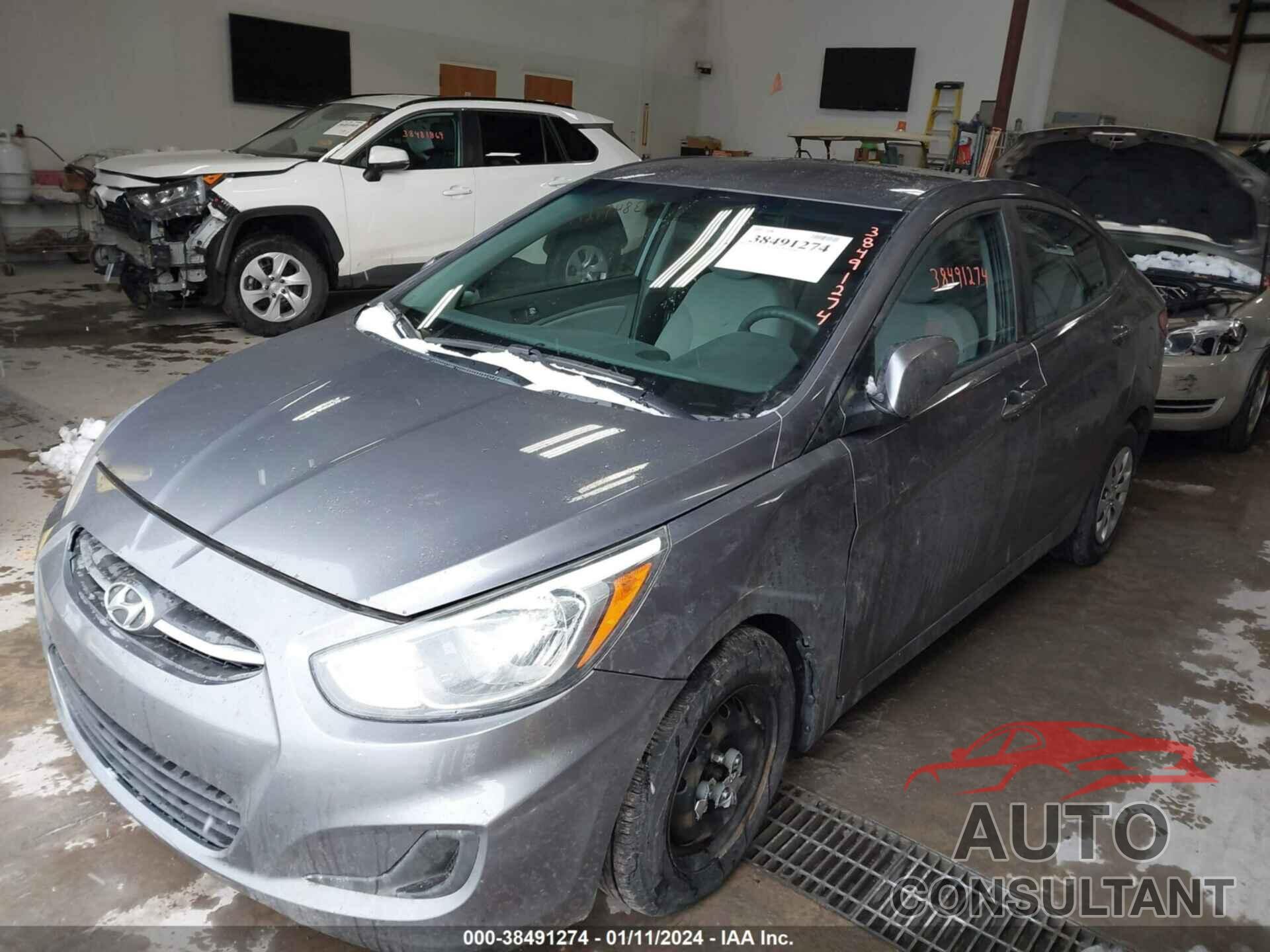 HYUNDAI ACCENT 2016 - KMHCT4AE9GU073582