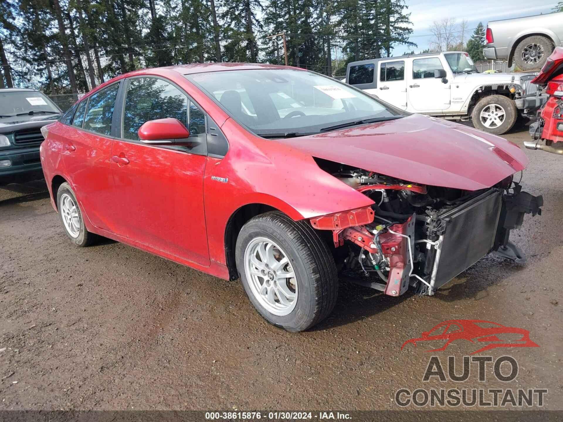 TOYOTA PRIUS 2017 - JTDKBRFU4H3549471