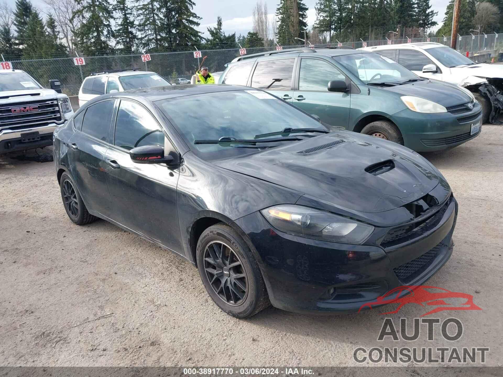 DODGE DART 2016 - 1C3CDFEBXGD732867