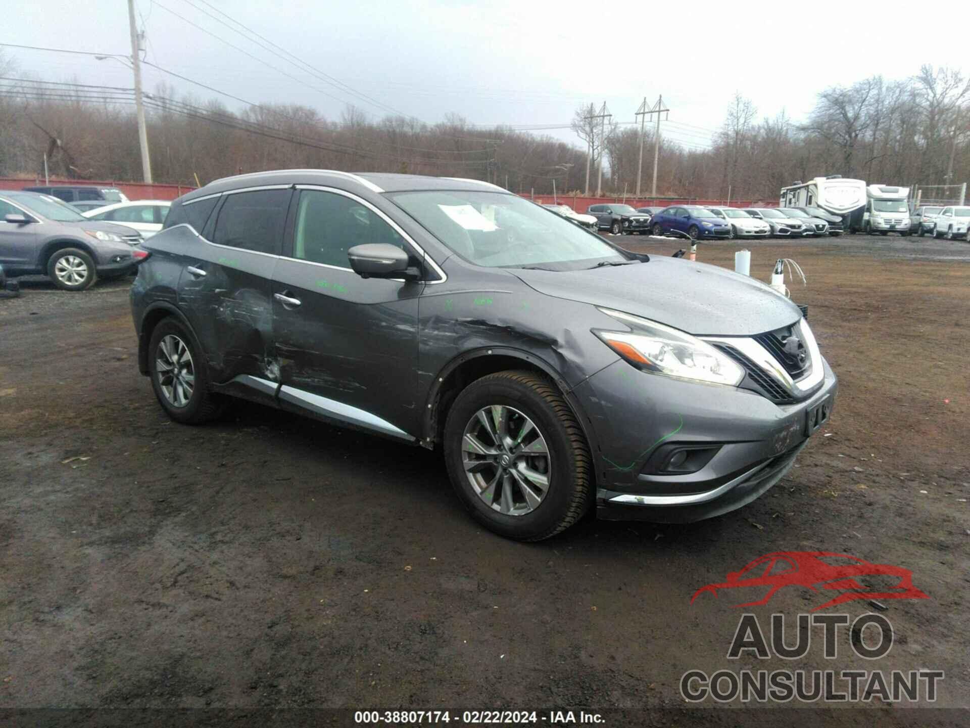 NISSAN MURANO 2015 - 5N1AZ2MH8FN227451
