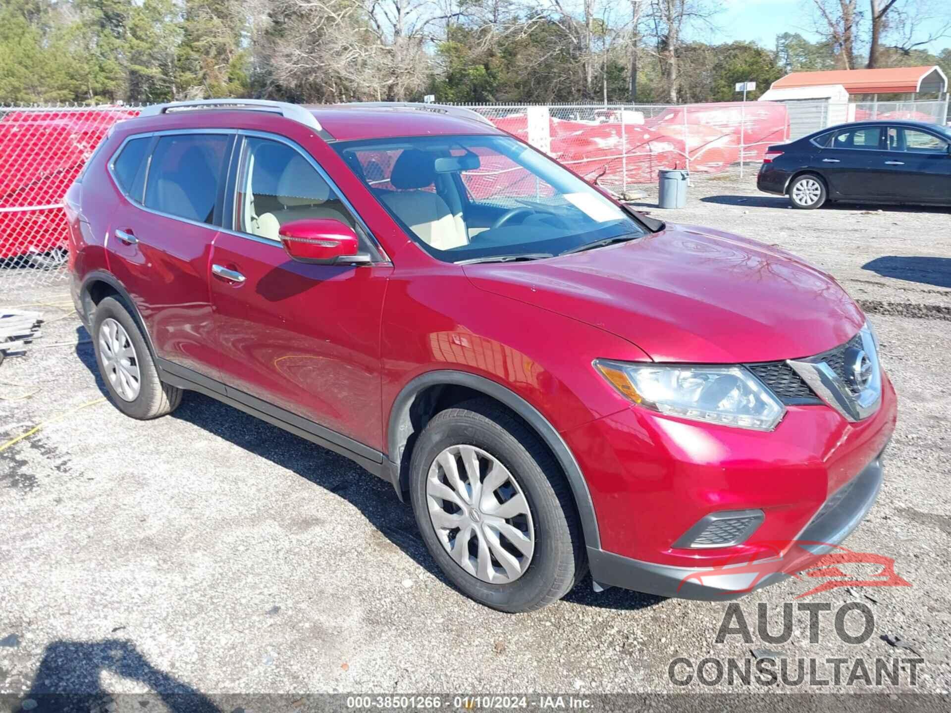 NISSAN ROGUE 2016 - JN8AT2MT8GW001209