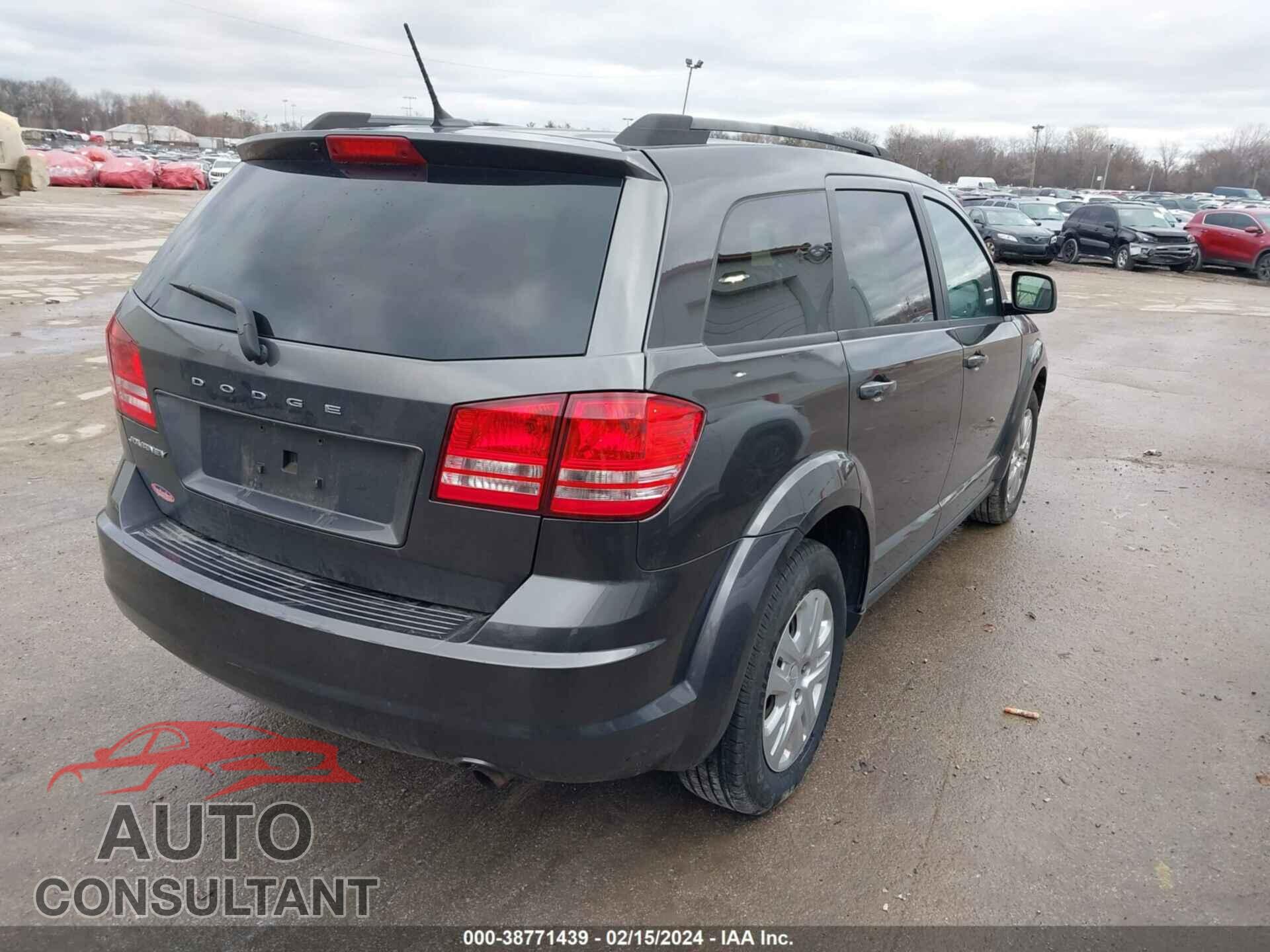 DODGE JOURNEY 2017 - 3C4PDCAB1HT653701