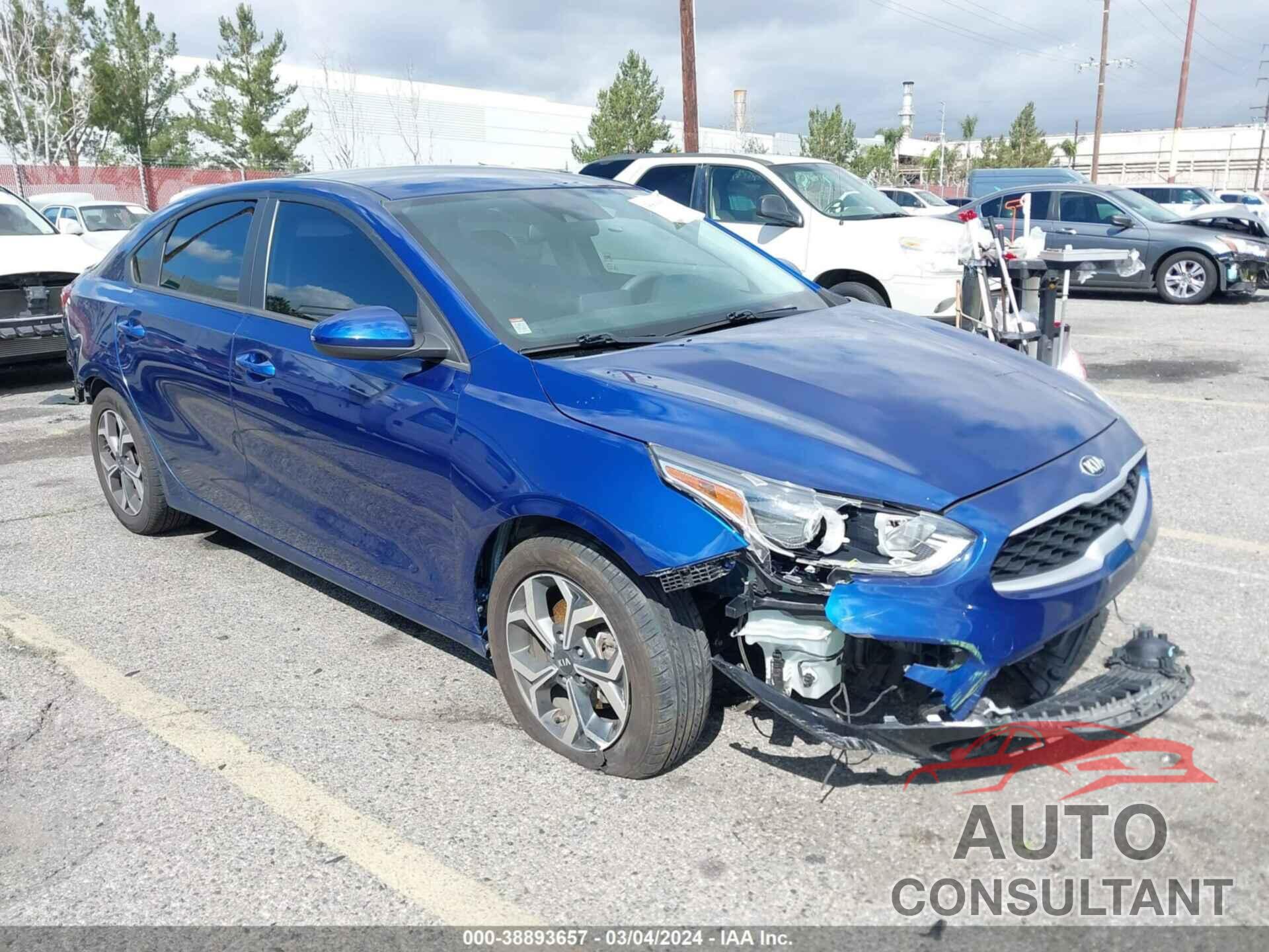 KIA FORTE 2020 - 3KPF24AD7LE236377