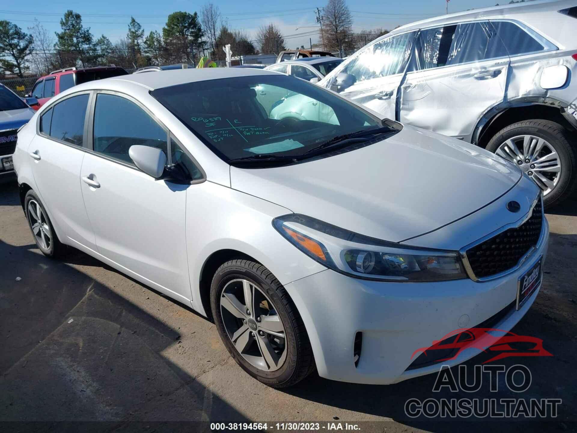 KIA FORTE 2018 - 3KPFL4A73JE248014