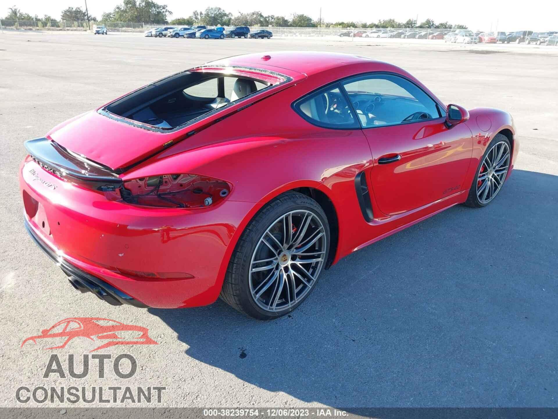 PORSCHE CAYMAN 2023 - WP0AD2A89PS271128