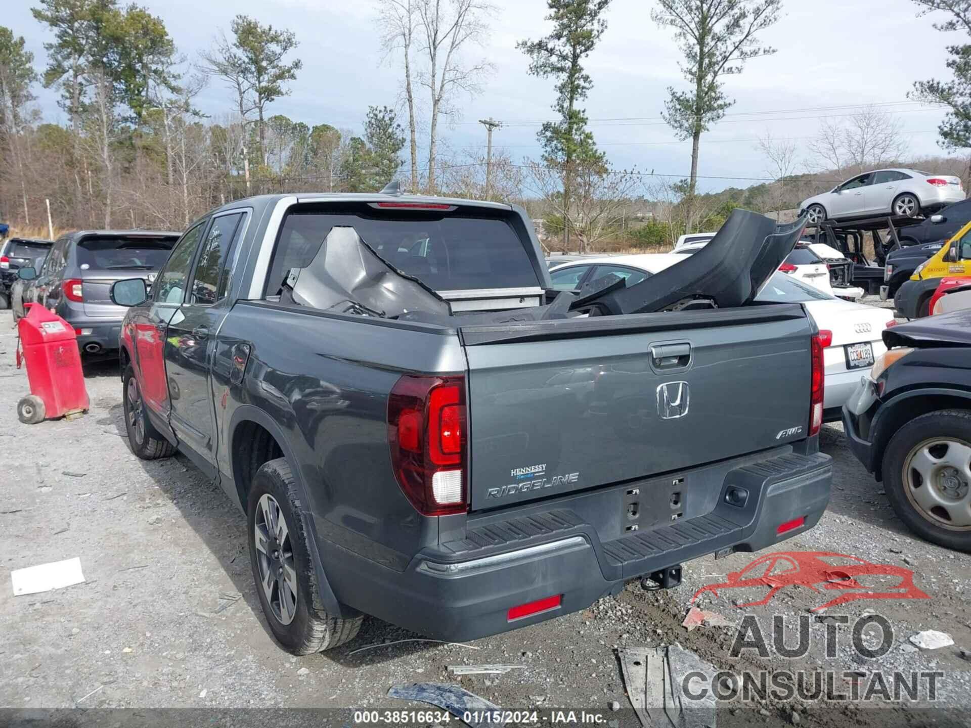 HONDA RIDGELINE 2018 - 5FPYK3F58JB013185