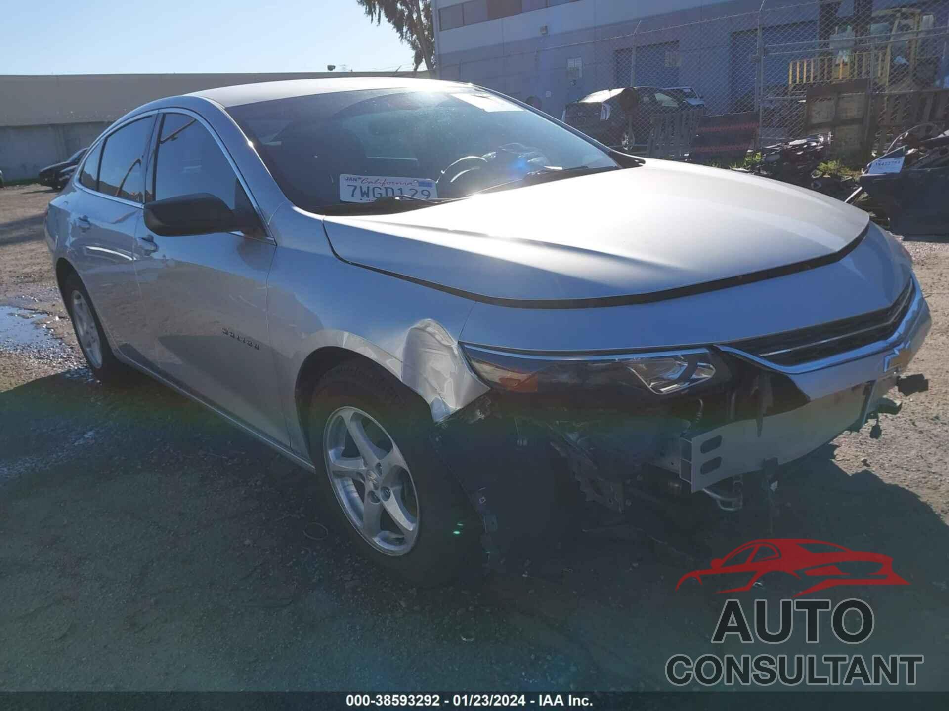 CHEVROLET MALIBU 2016 - 1G1ZB5ST5GF252798