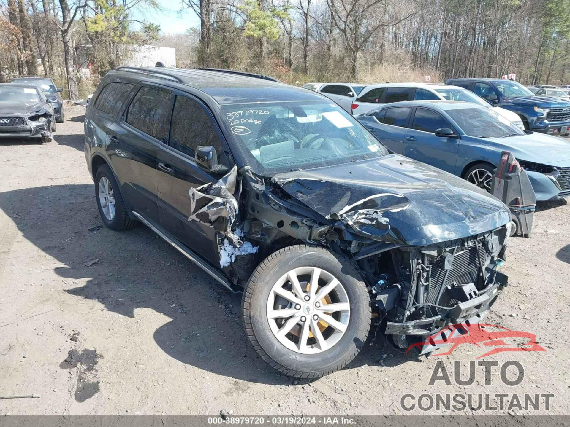 DODGE DURANGO 2020 - 1C4RDJAG3LC131536