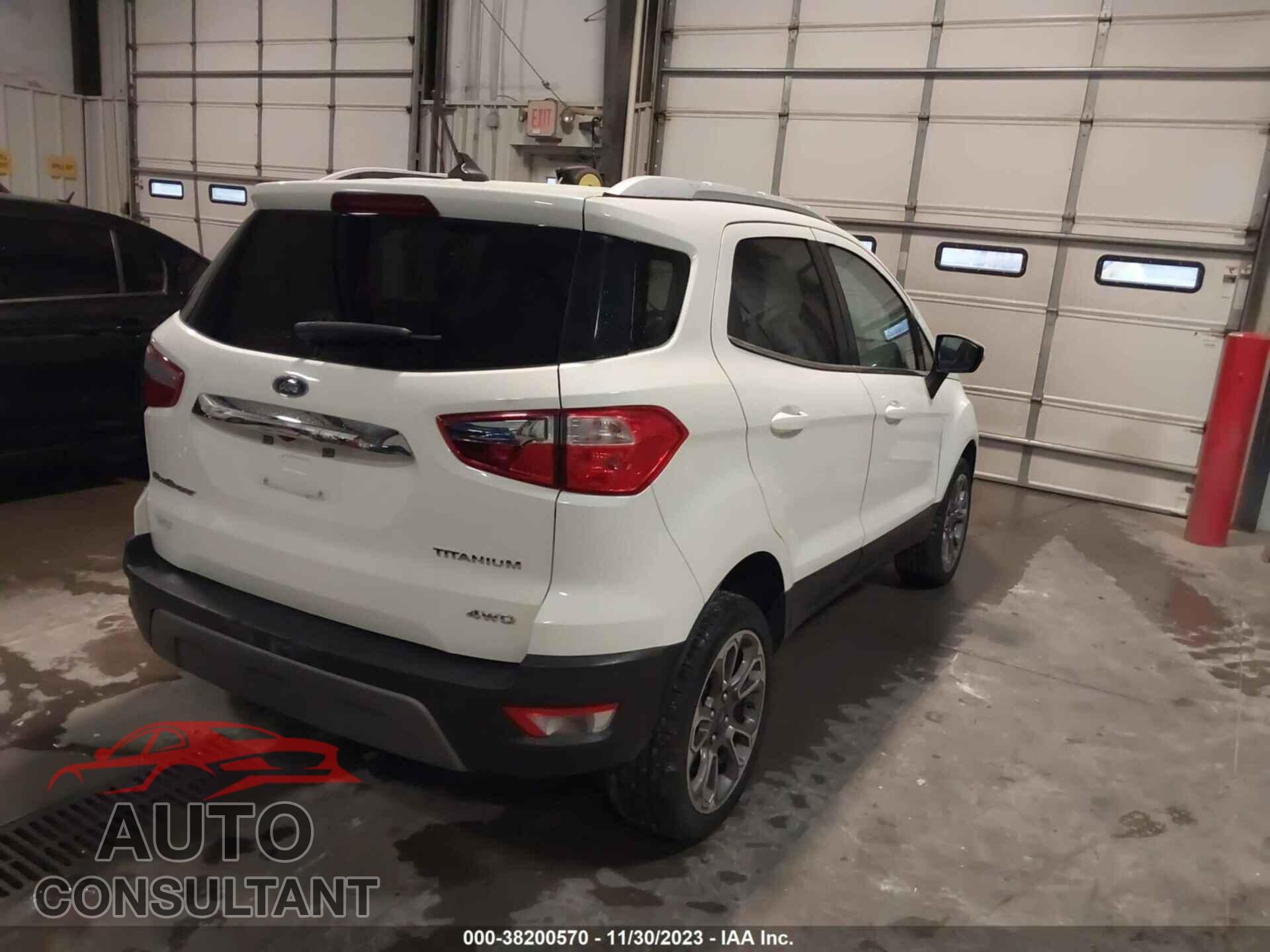 FORD ECOSPORT 2021 - MAJ6S3KL9MC398171