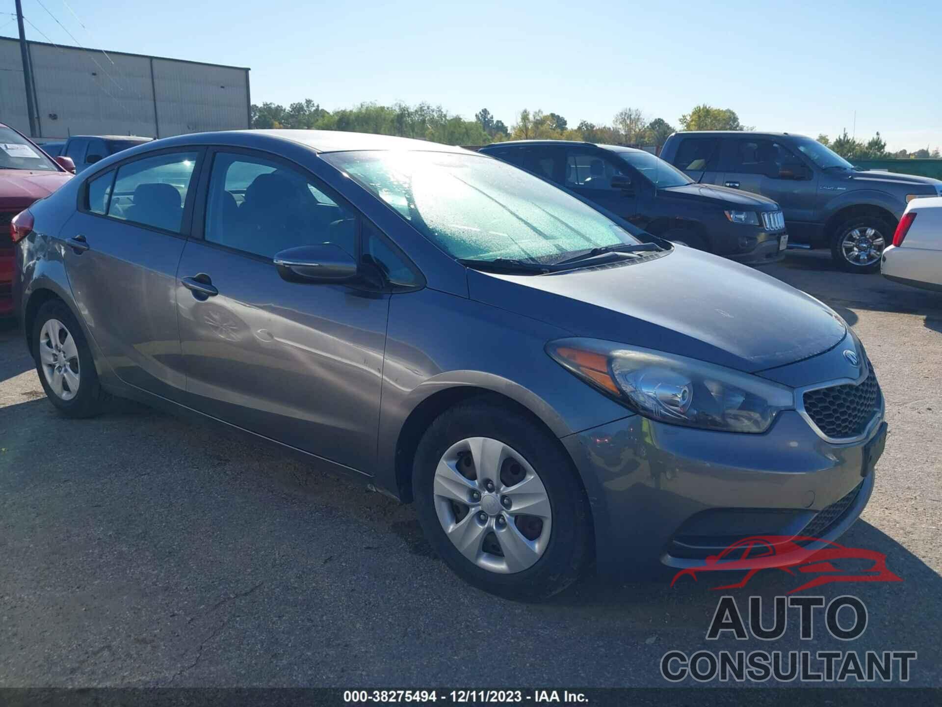 KIA FORTE 2016 - KNAFX4A61G5532383