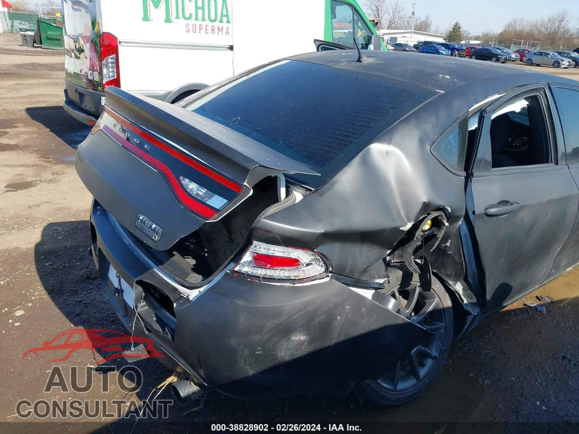 DODGE DART 2016 - 1C3CDFAA7GD606382
