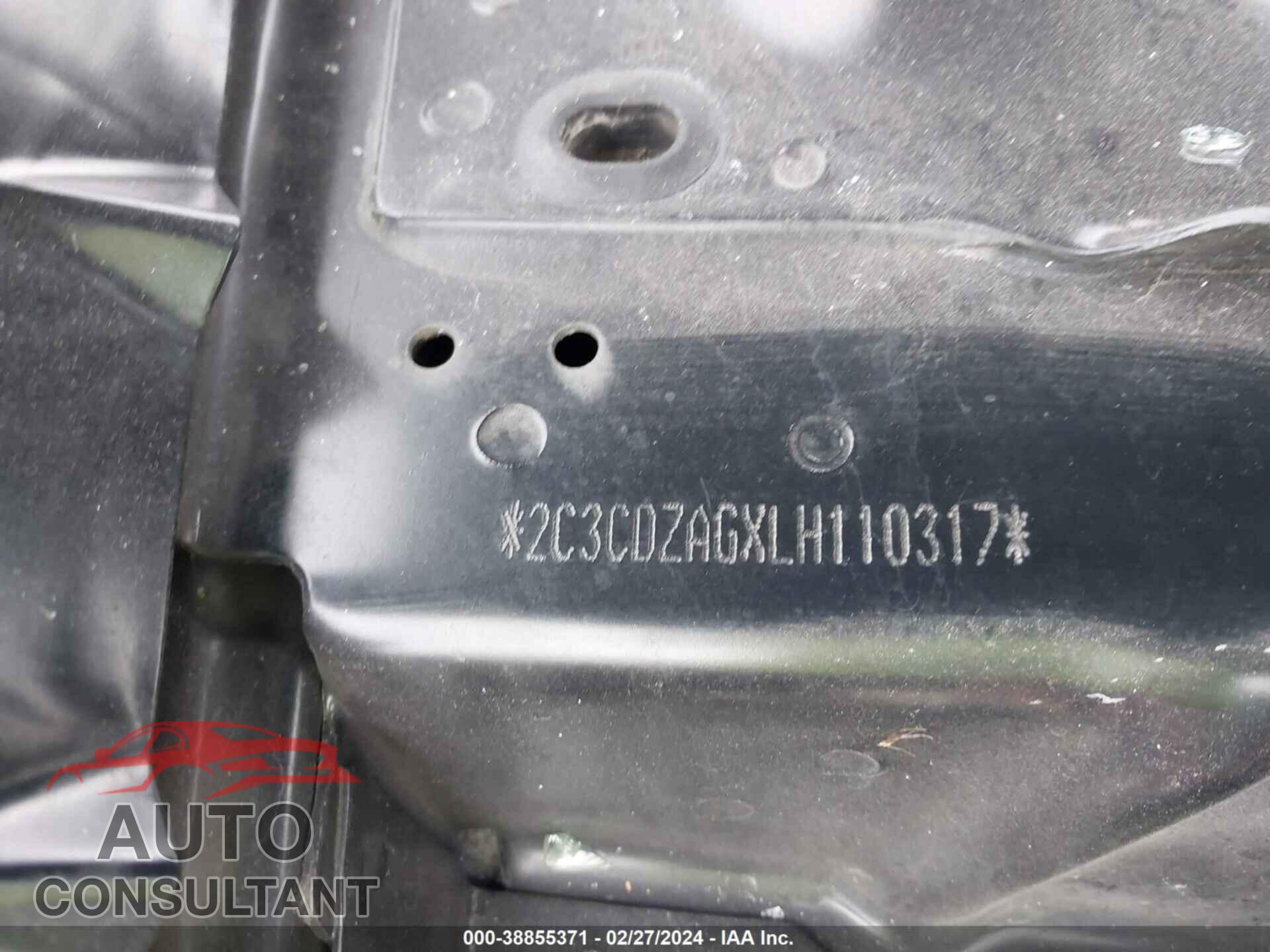 DODGE CHALLENGER 2020 - 2C3CDZAGXLH110317