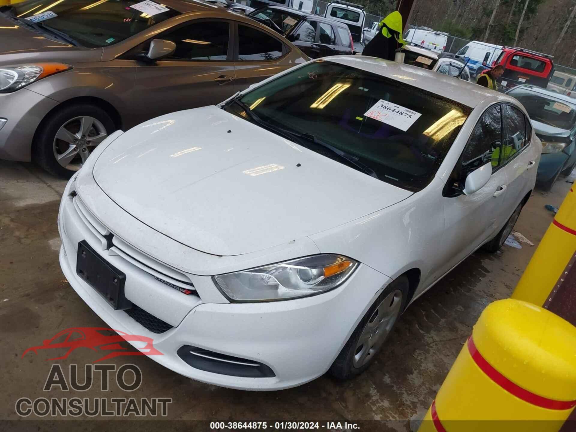DODGE DART 2016 - 1C3CDFAA4GD505493