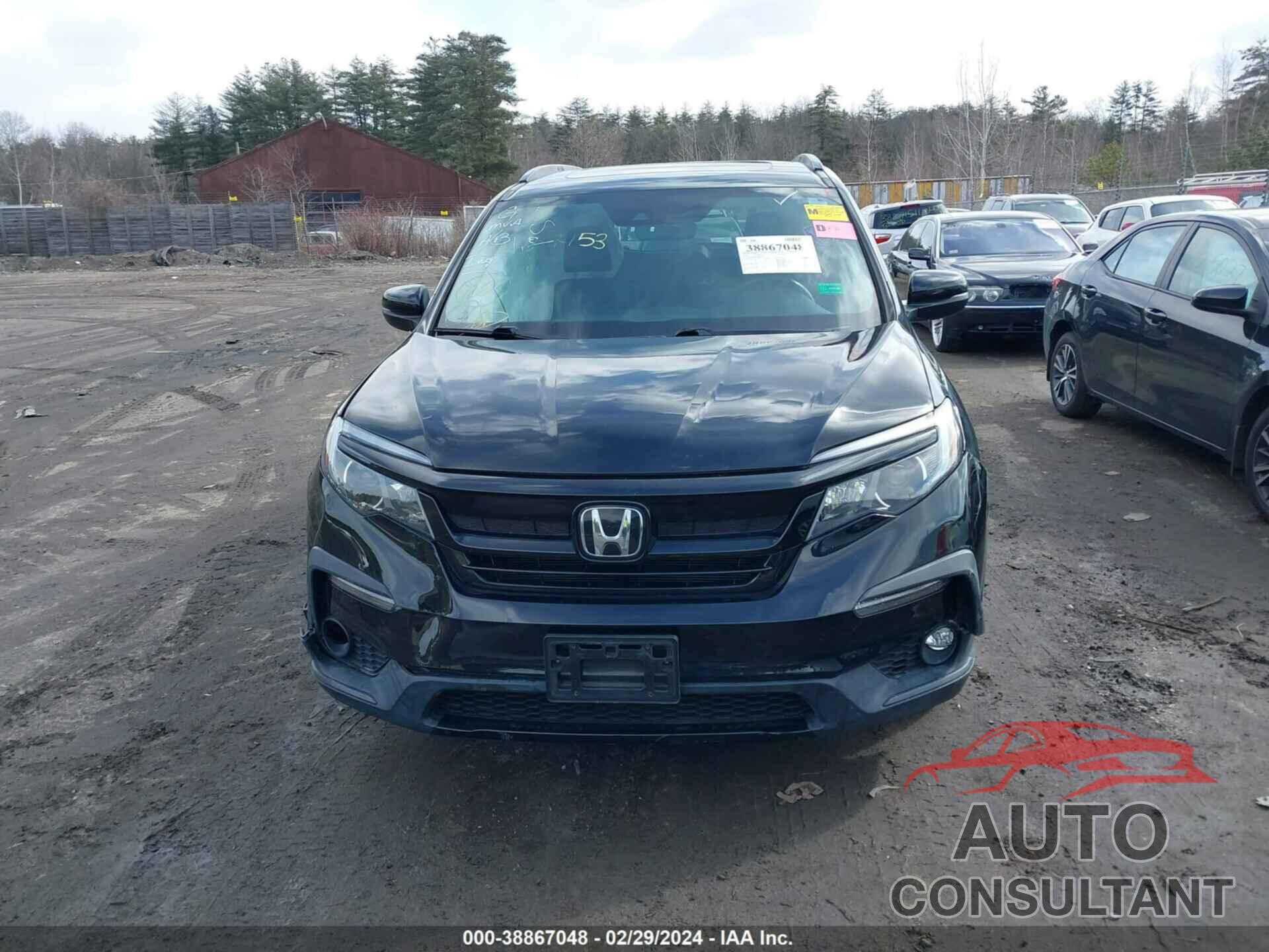 HONDA PILOT 2021 - 5FNYF6H20MB057123