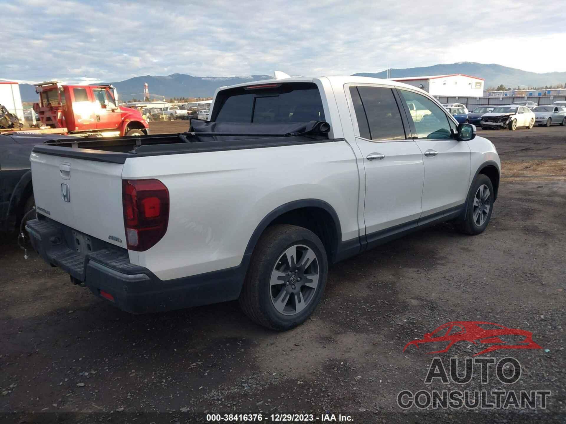 HONDA RIDGELINE 2017 - 5FPYK3F78HB037918