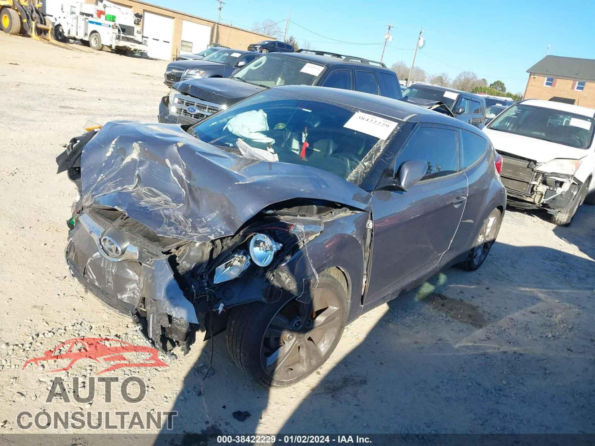 HYUNDAI VELOSTER 2016 - KMHTC6AD1GU248359