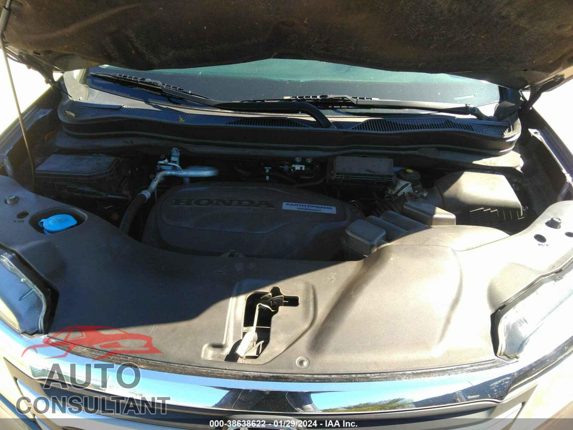 HONDA PILOT 2017 - 5FNYF5H76HB016877