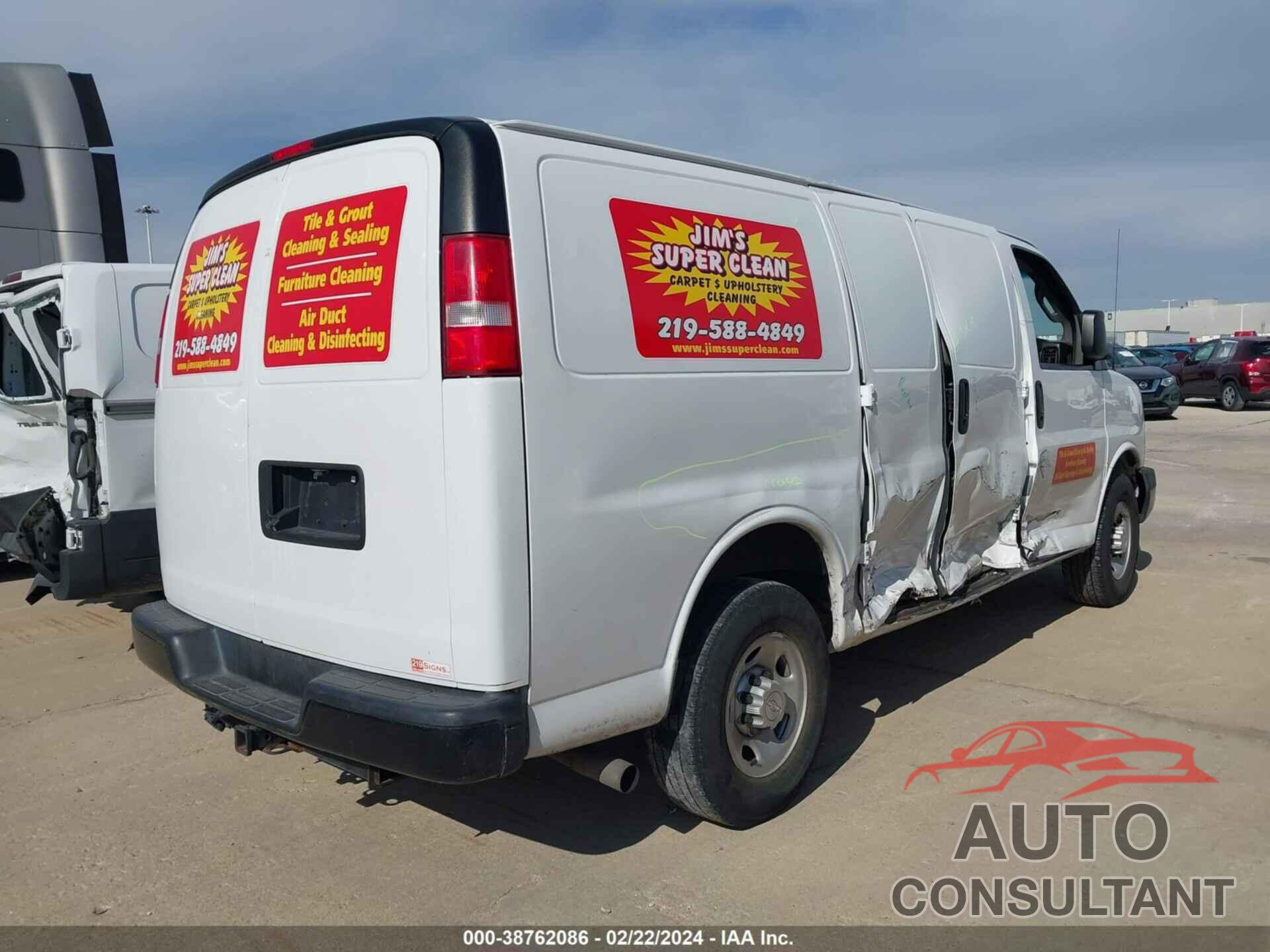 CHEVROLET EXPRESS 2500 2016 - 1GCWGAFFXG1208740