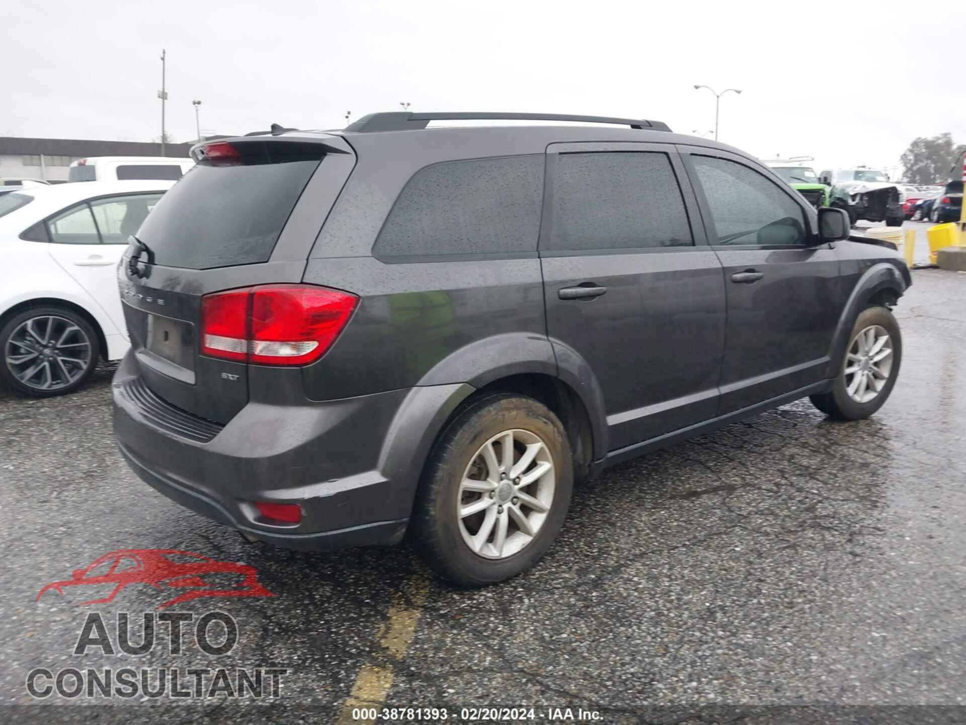 DODGE JOURNEY 2016 - 3C4PDCBB6GT194050