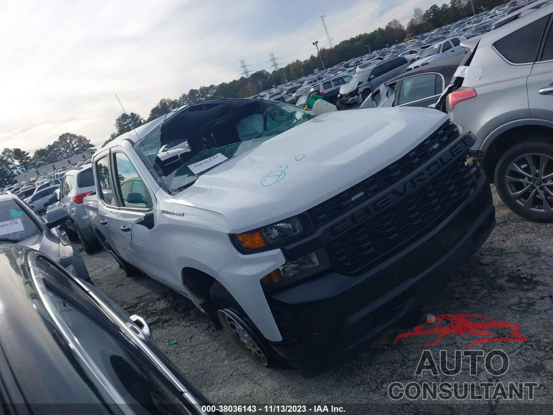 CHEVROLET SILVERADO 1500 2020 - 3GCUYAEF7LG394660