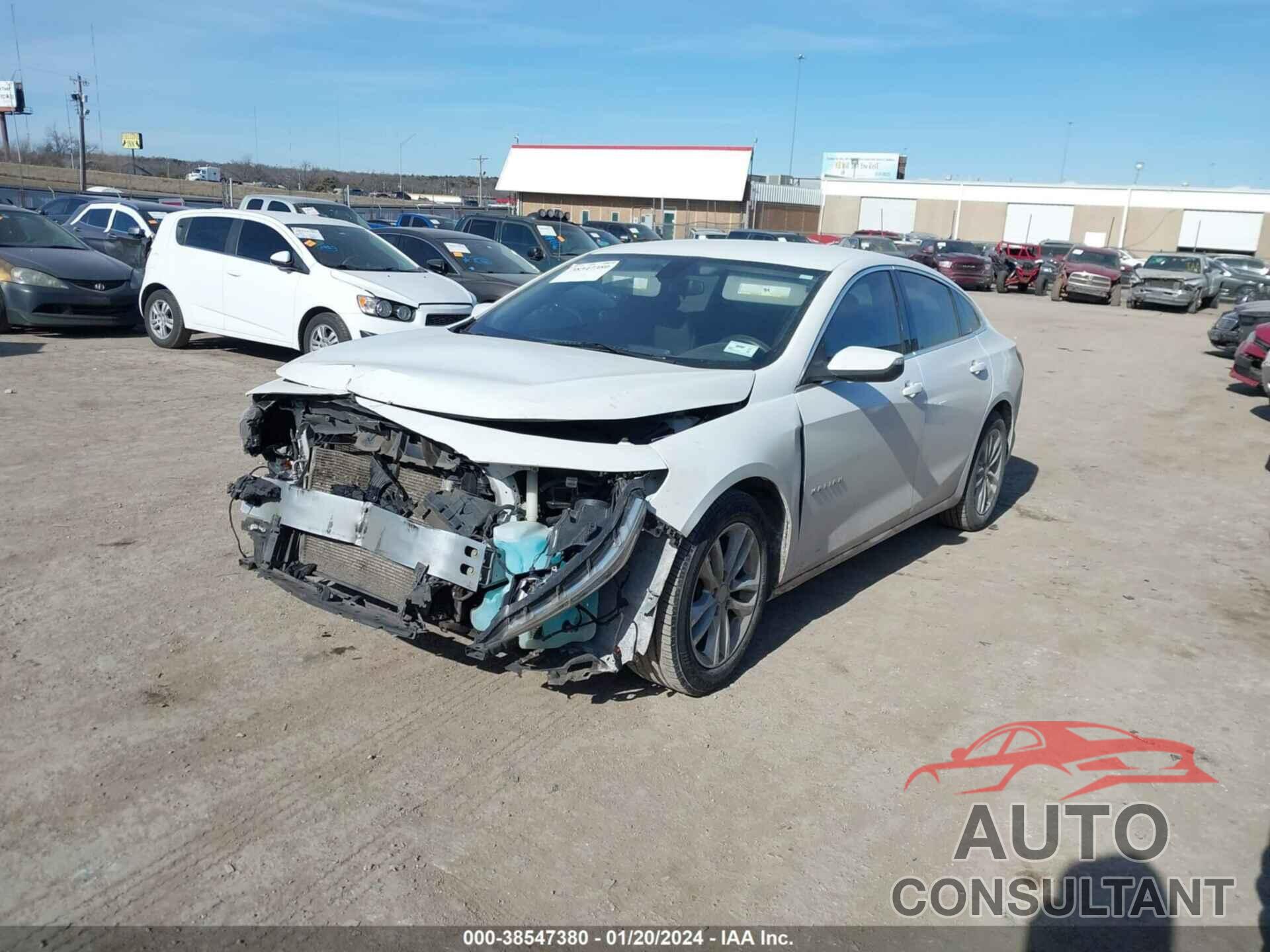 CHEVROLET MALIBU 2017 - 1G1ZE5ST0HF118337