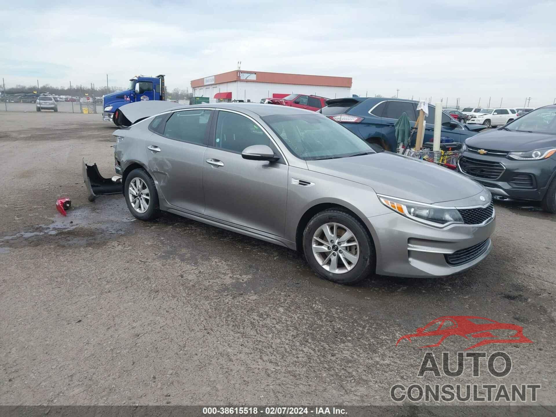KIA OPTIMA 2018 - 5XXGT4L3XJG238070