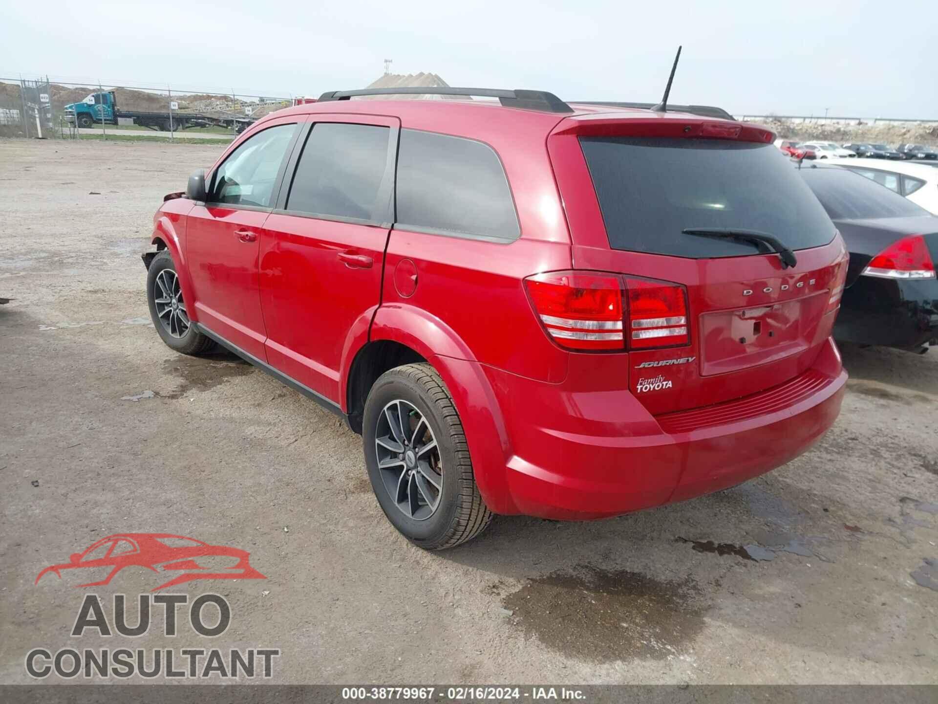 DODGE JOURNEY 2018 - 3C4PDCAB6JT536072