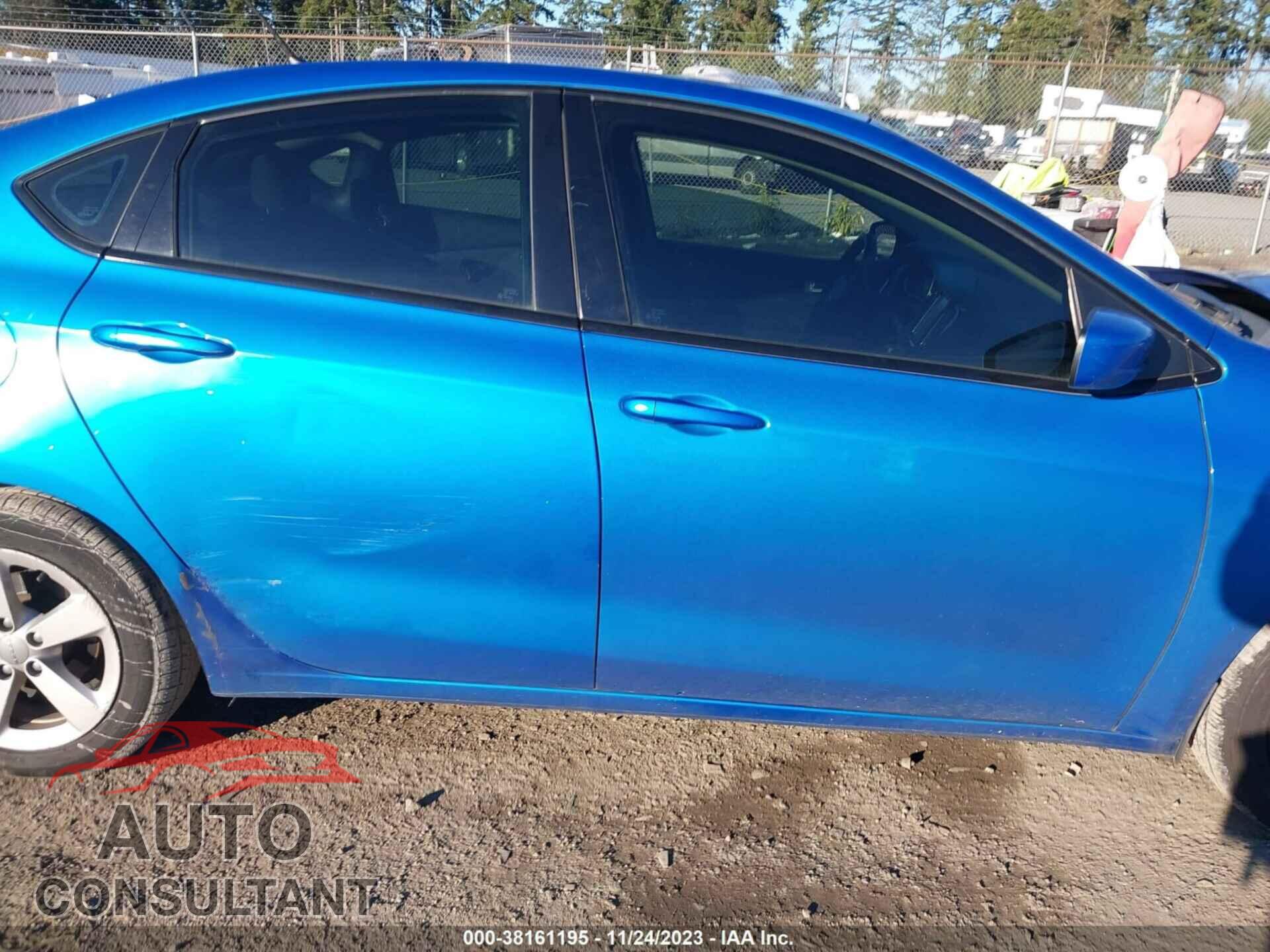 DODGE DART 2015 - 1C3CDFBB5FD378601