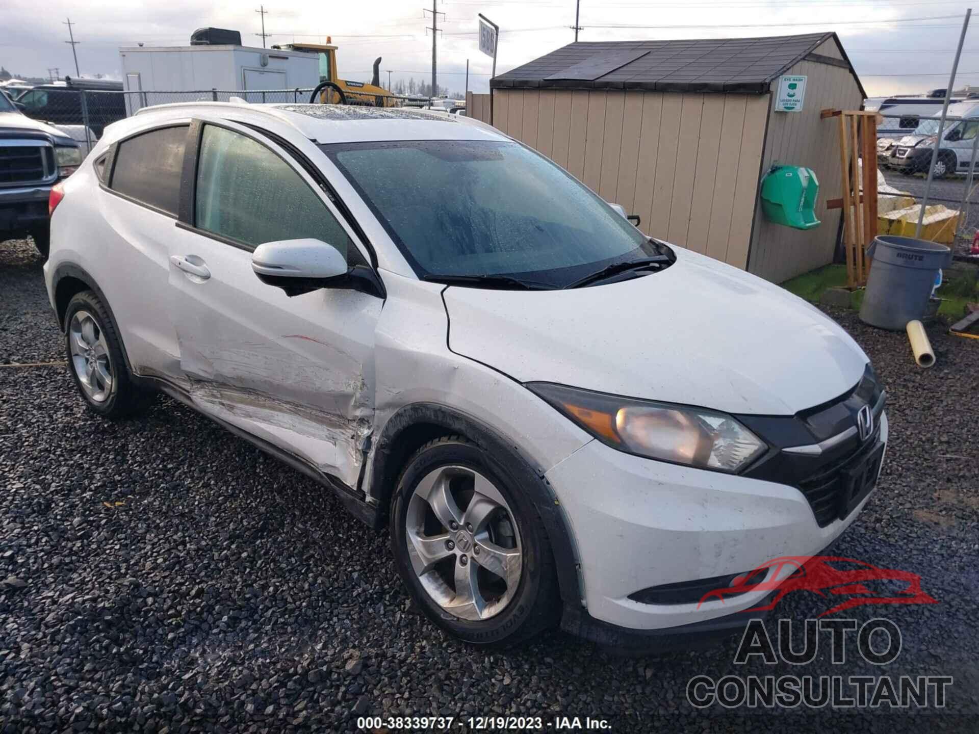 HONDA HR-V 2016 - 3CZRU6H77GM702012