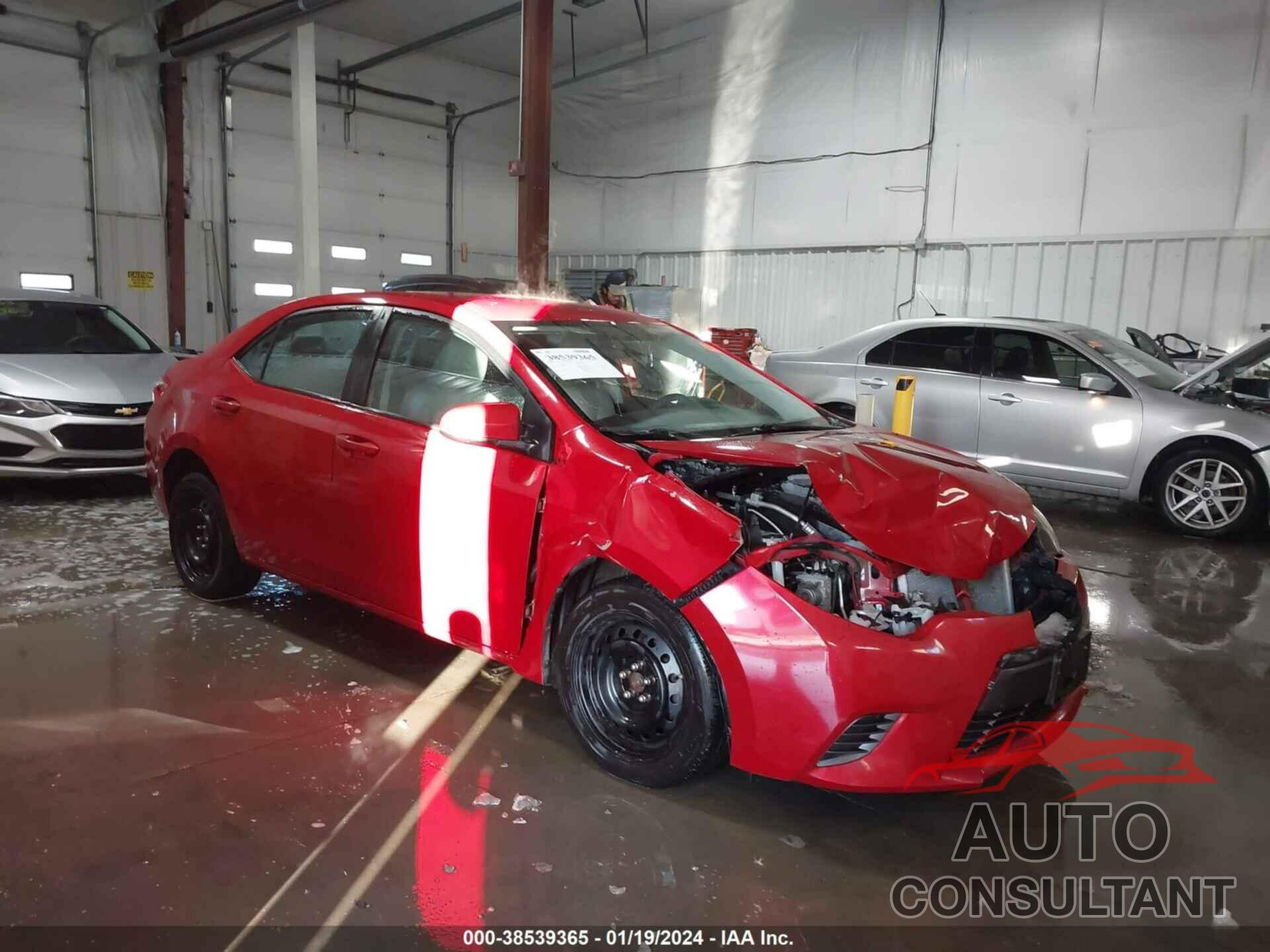 TOYOTA COROLLA 2016 - 2T1BURHE3GC648143