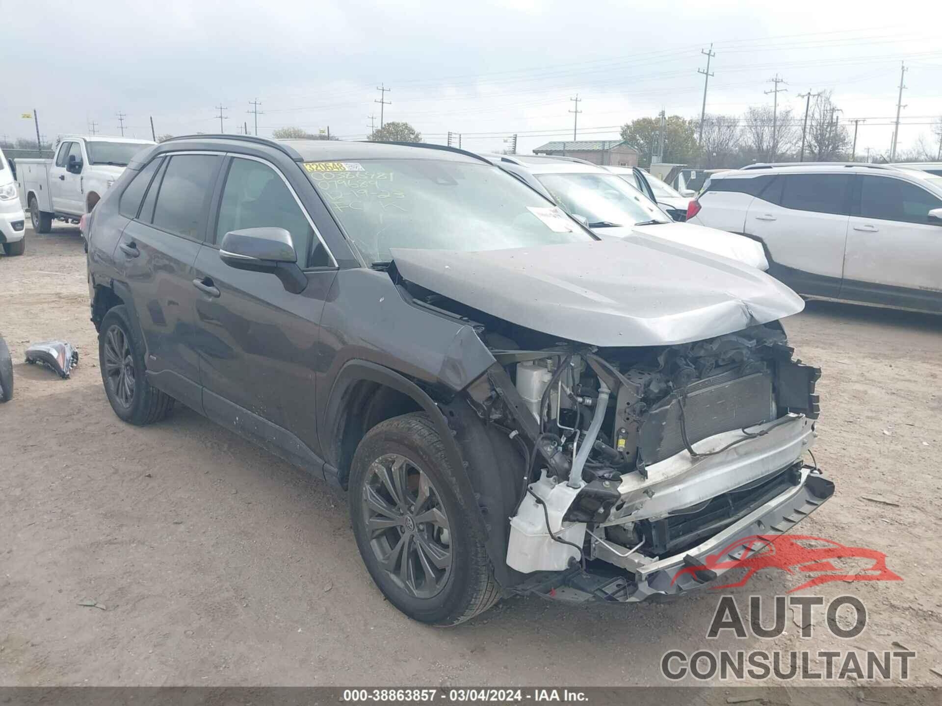 TOYOTA RAV4 2022 - 4T3B6RFV6NU079689